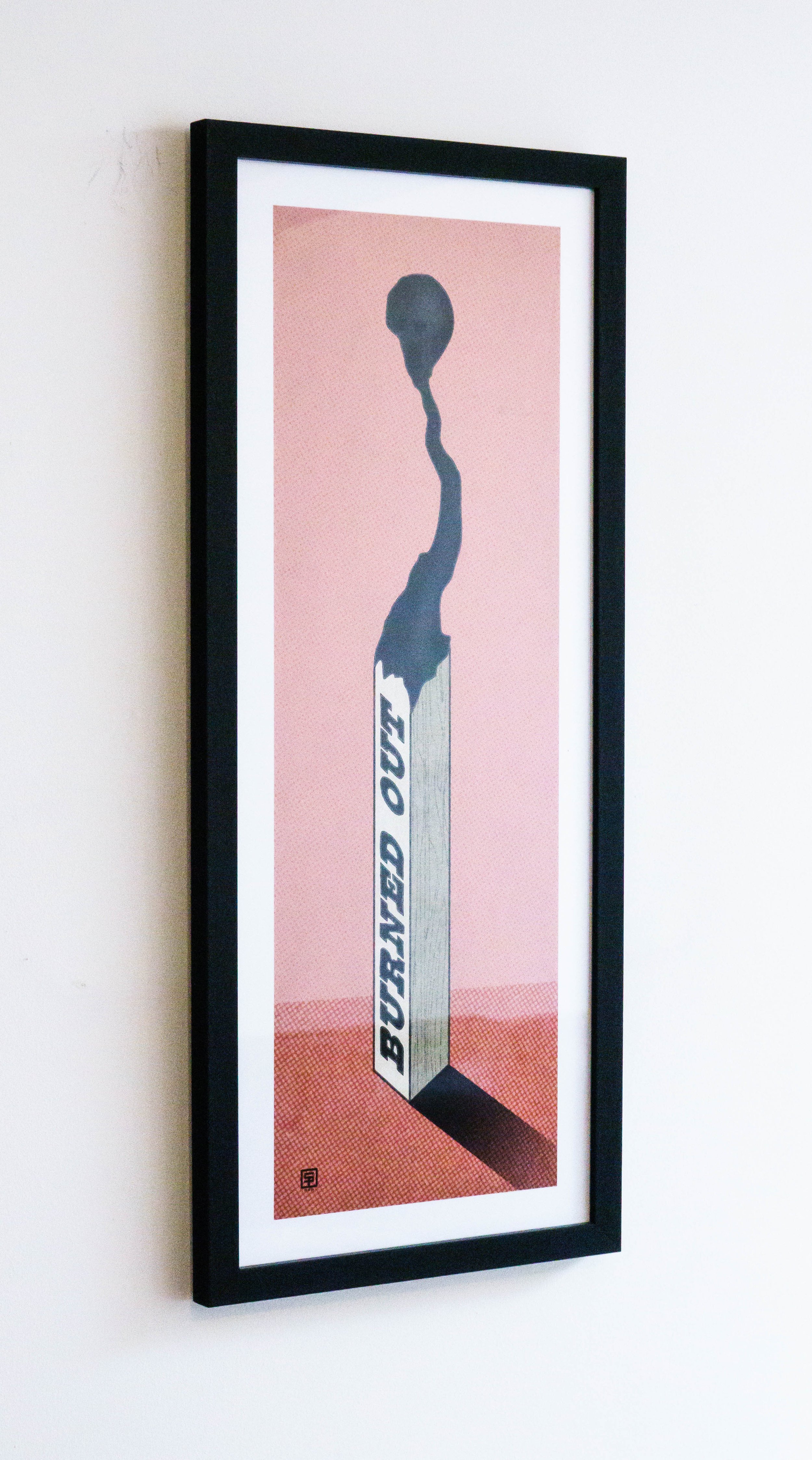 BURNED OUT - Giclee Print