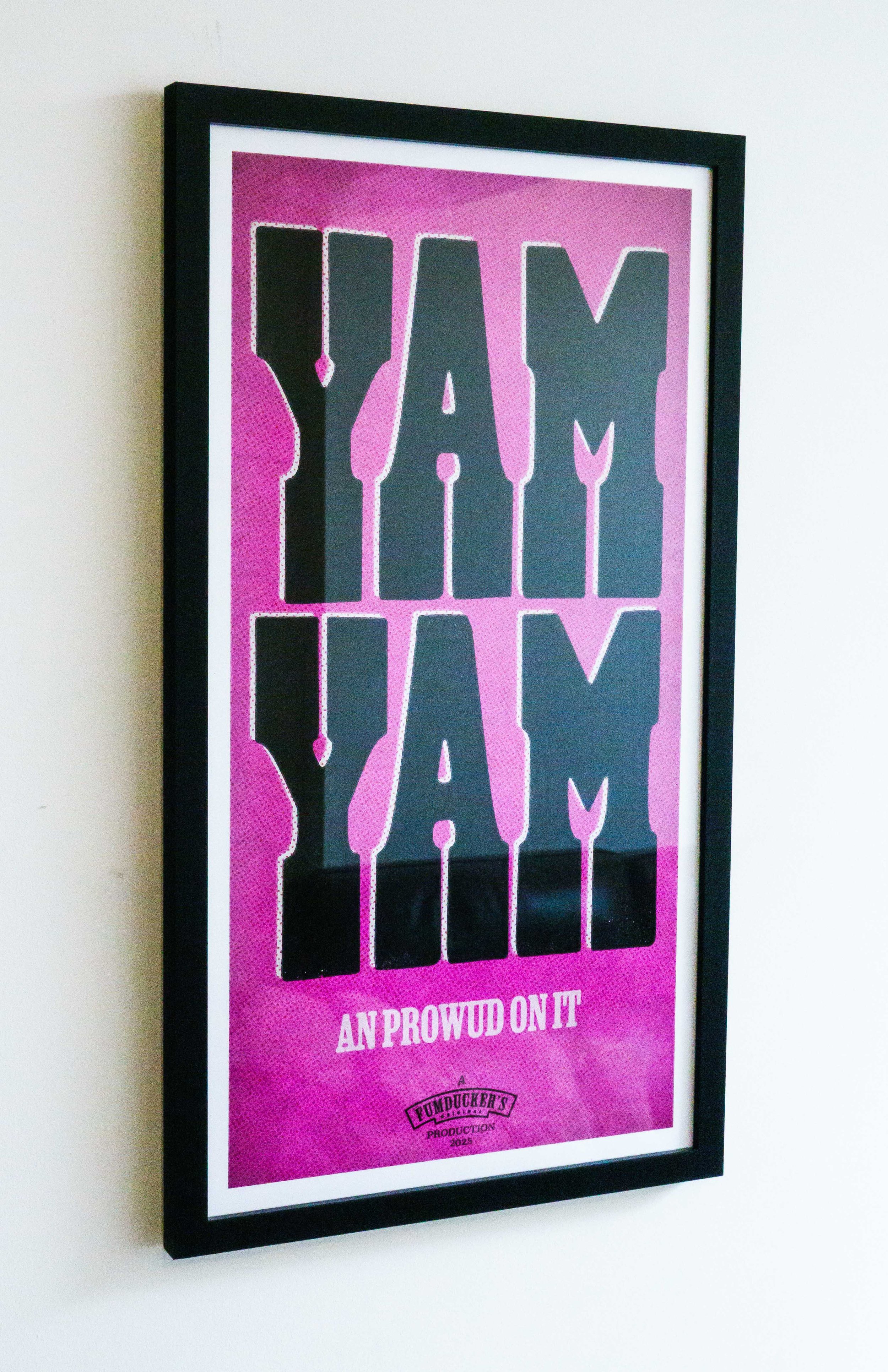 PINK YAM YAM - Giclee Print