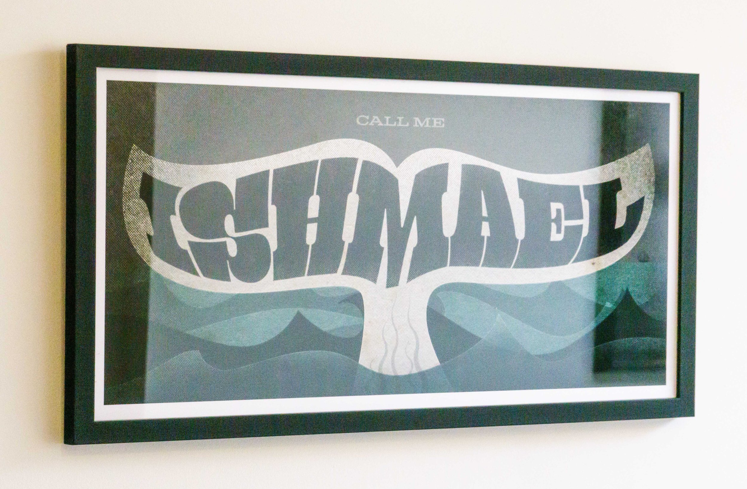 MOBY DICK - Giclee Print
