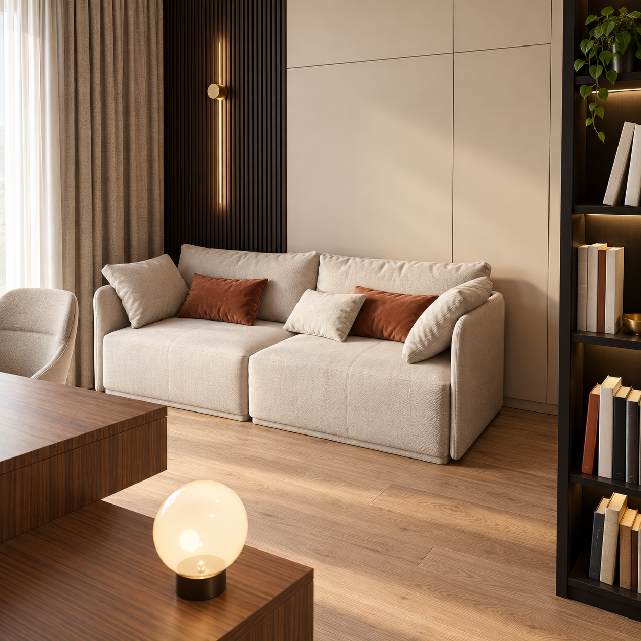 Walnut office with glowing globe lamp-6.png
