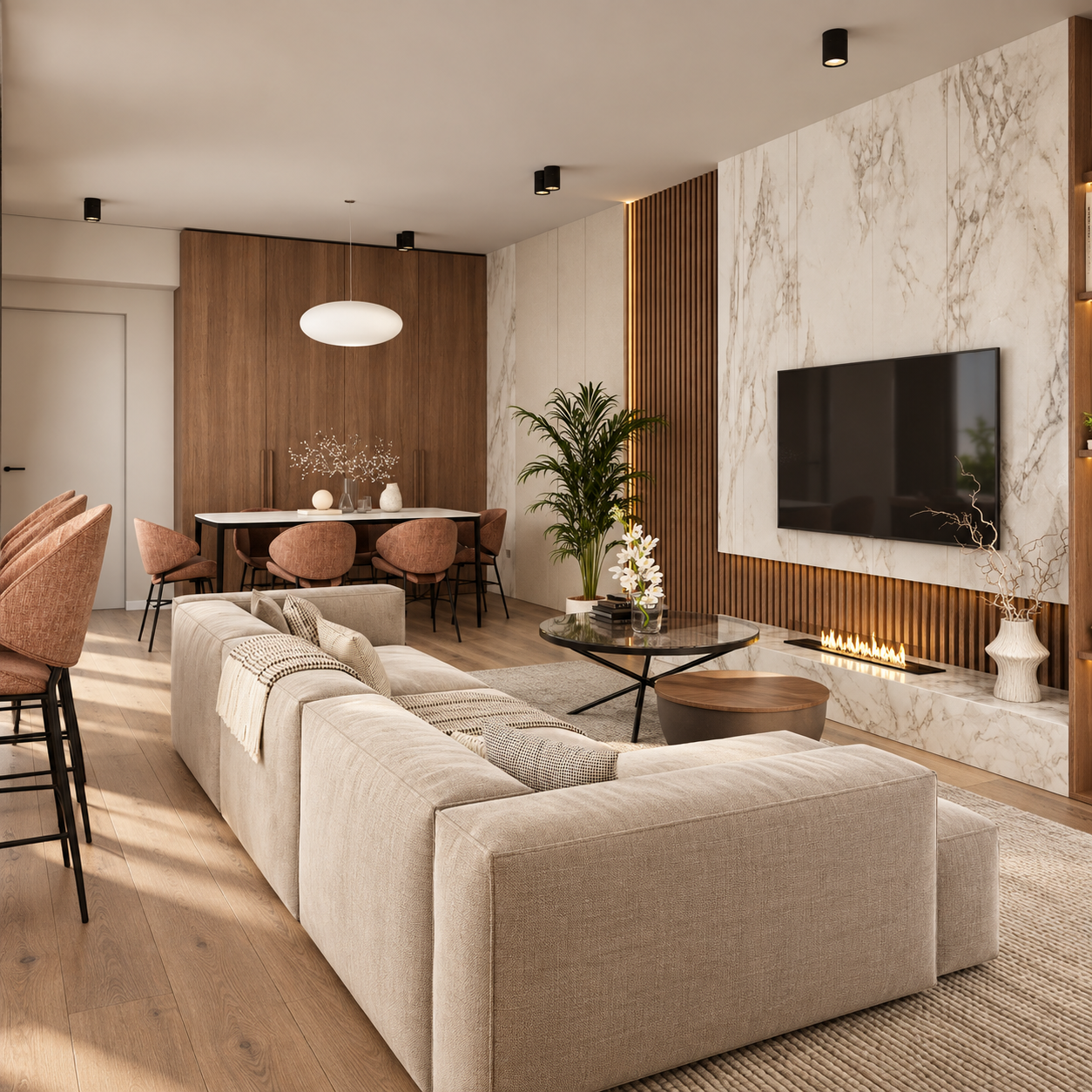 Warm walnut and marble living space-3.png