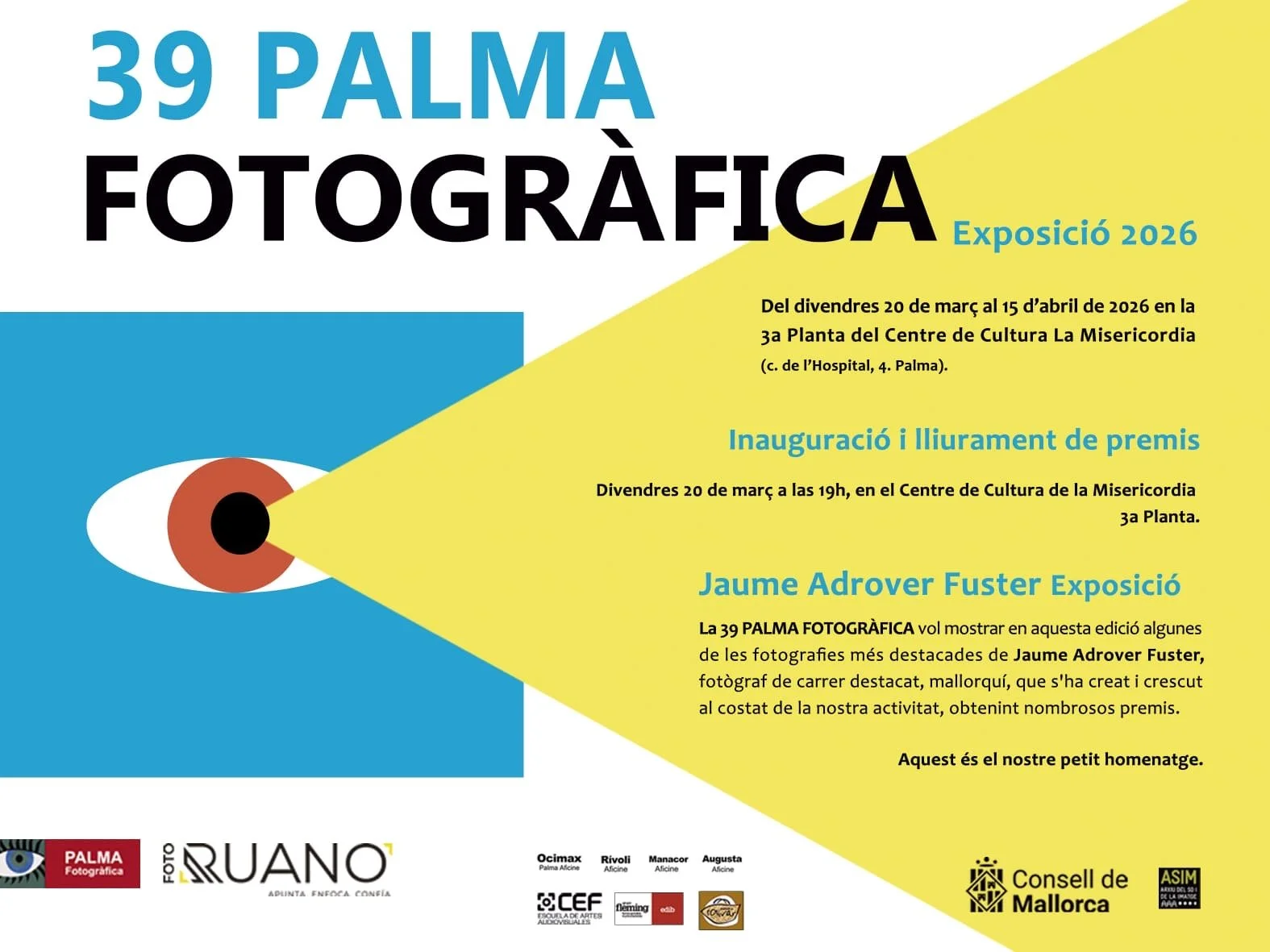 39 Palma Fotogràfica 2026 – My Third Participation in Palma’s Photography Competition