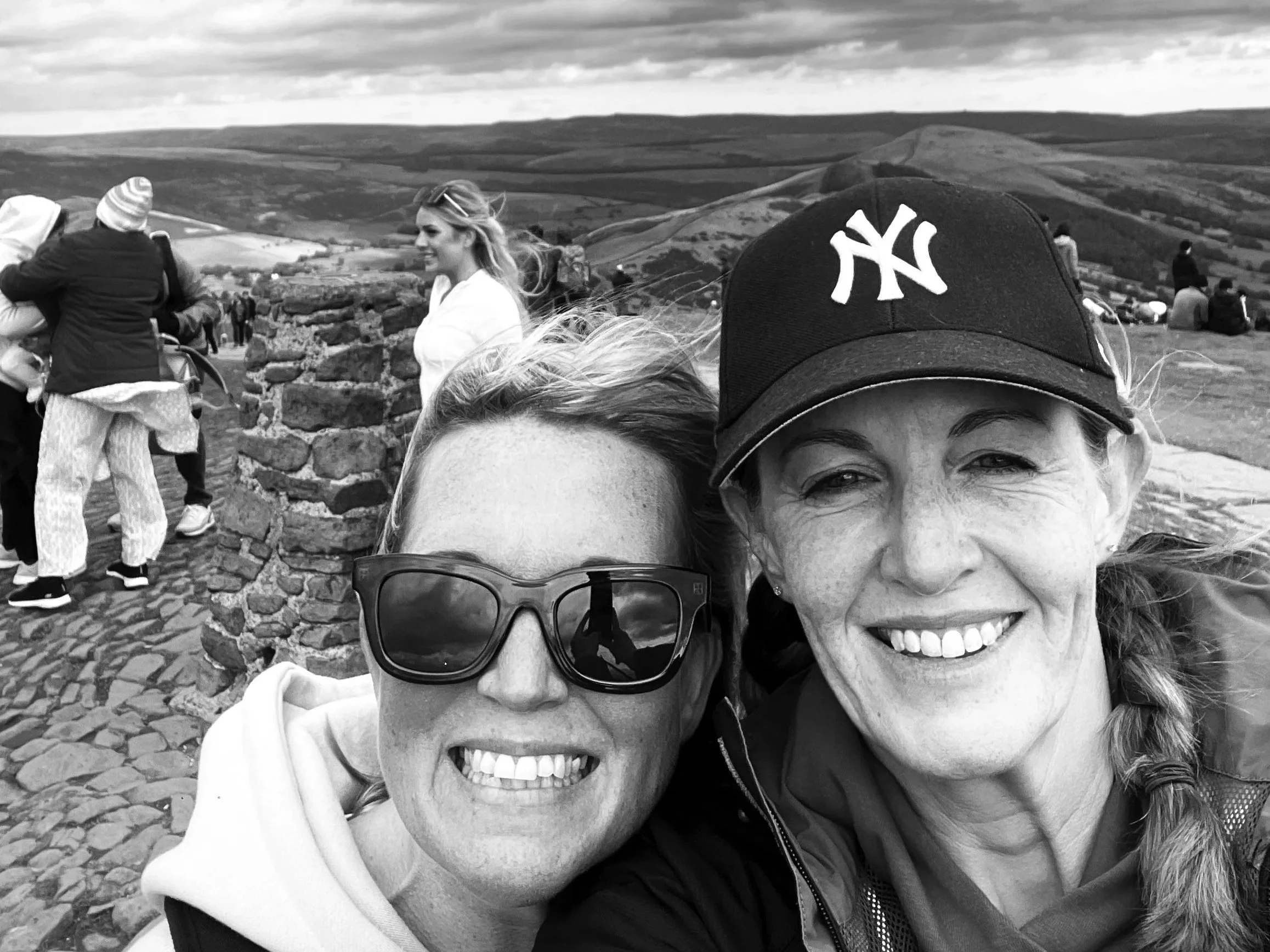 Personal Trainer with client walking fitness