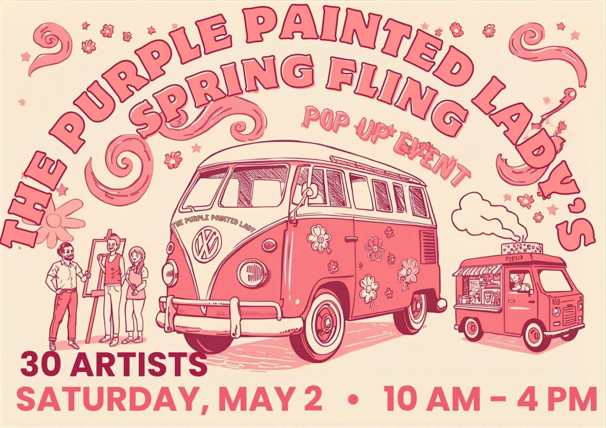 Spring Fling Pop-Up Event at The Purple Painted Lady