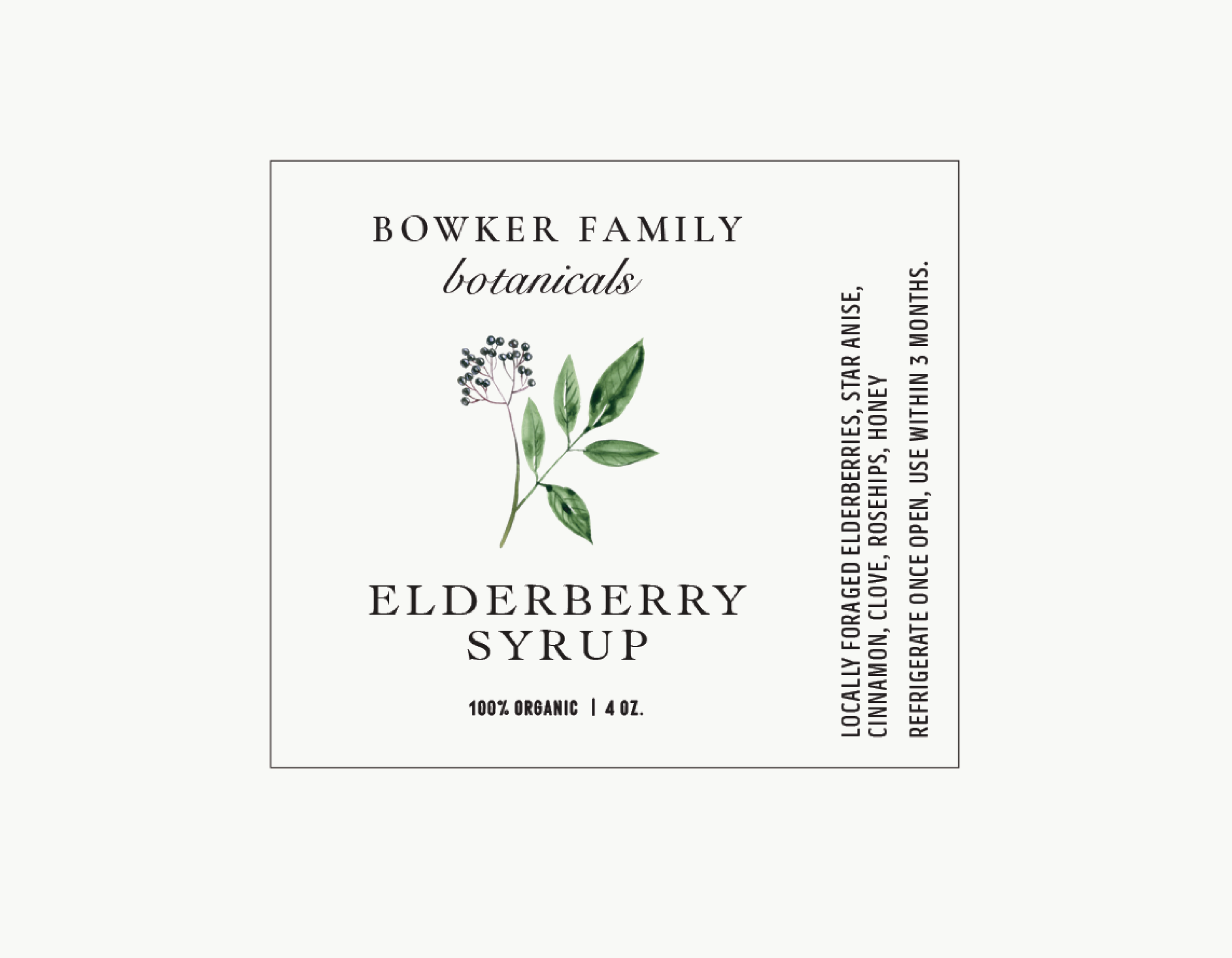 Elderberry Syrup - Coming Soon!