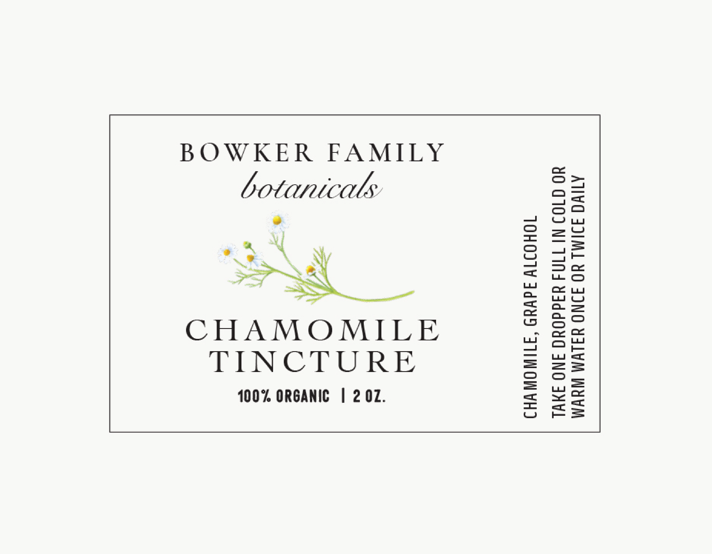 Chamomile Tincture - Coming Soon!