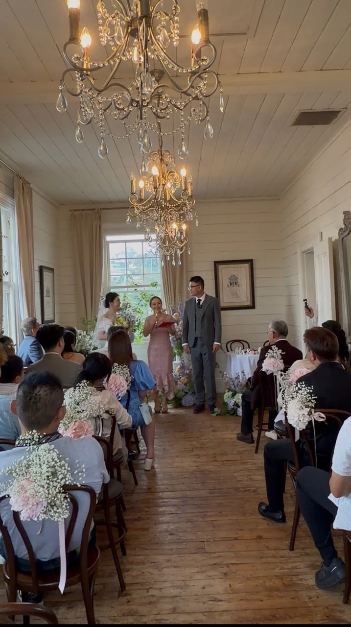 Wedding Celebrant & MC Service 婚礼证婚与司仪服务