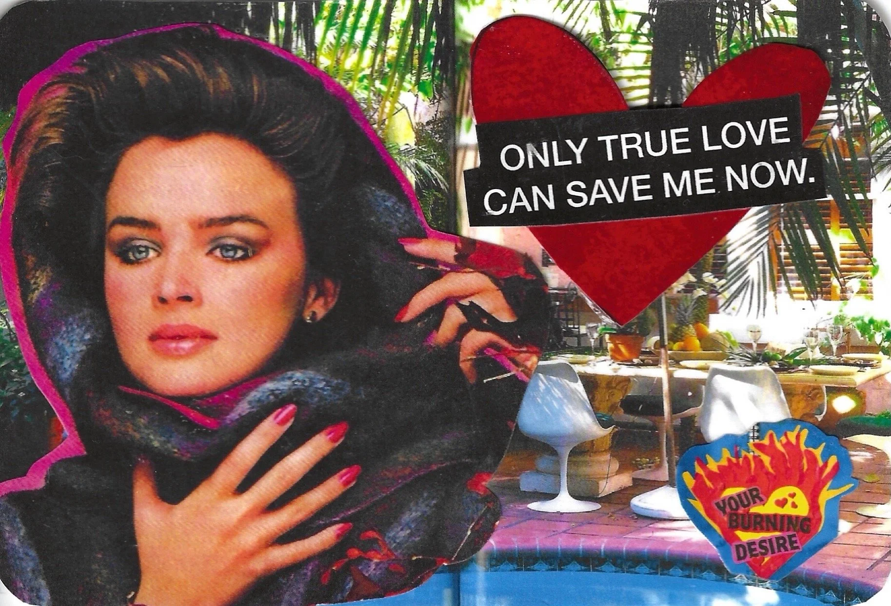 ONLY TRUE LOVE CAN SAVE ME NOW.