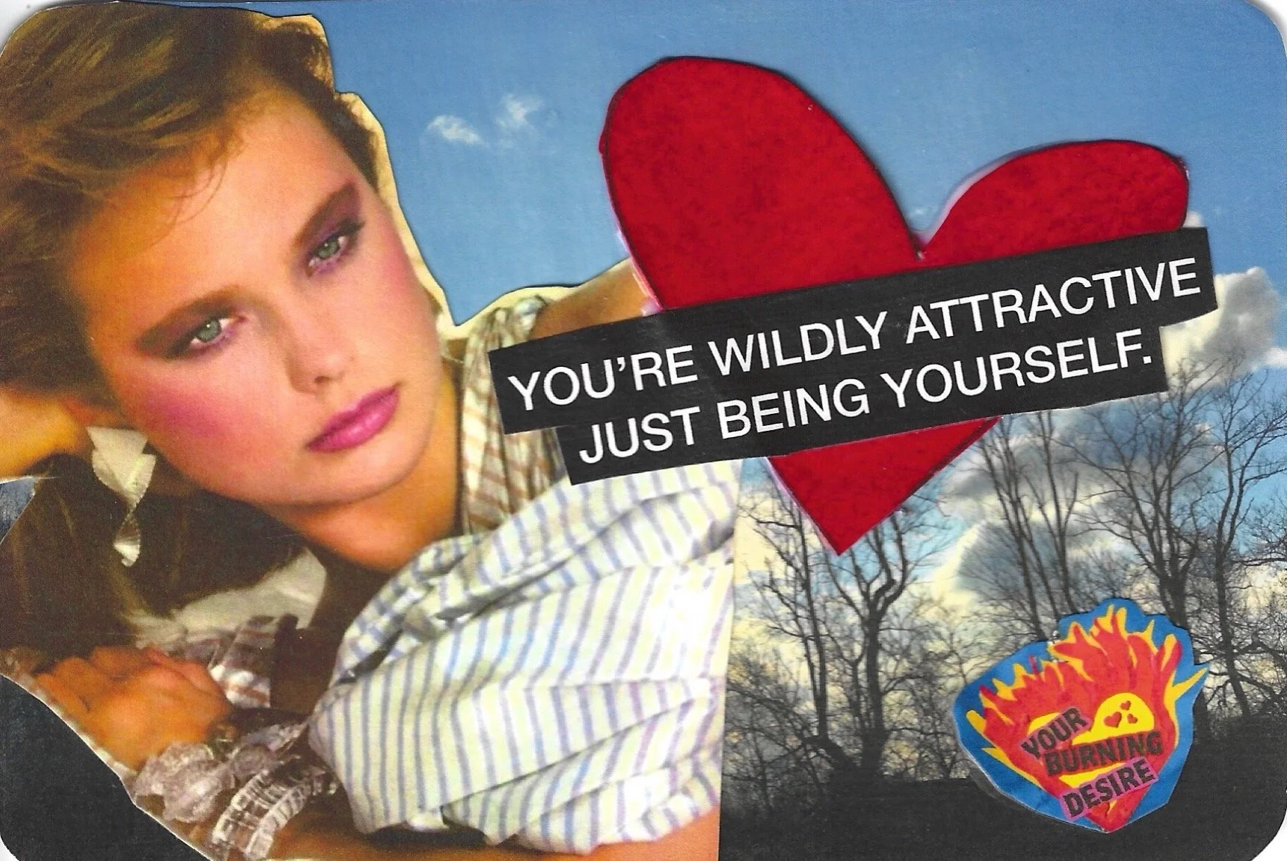 YOURE WILDLY ATTRACTIVE JUST BEING YOURSELF NANCY DEWEIR.jpeg