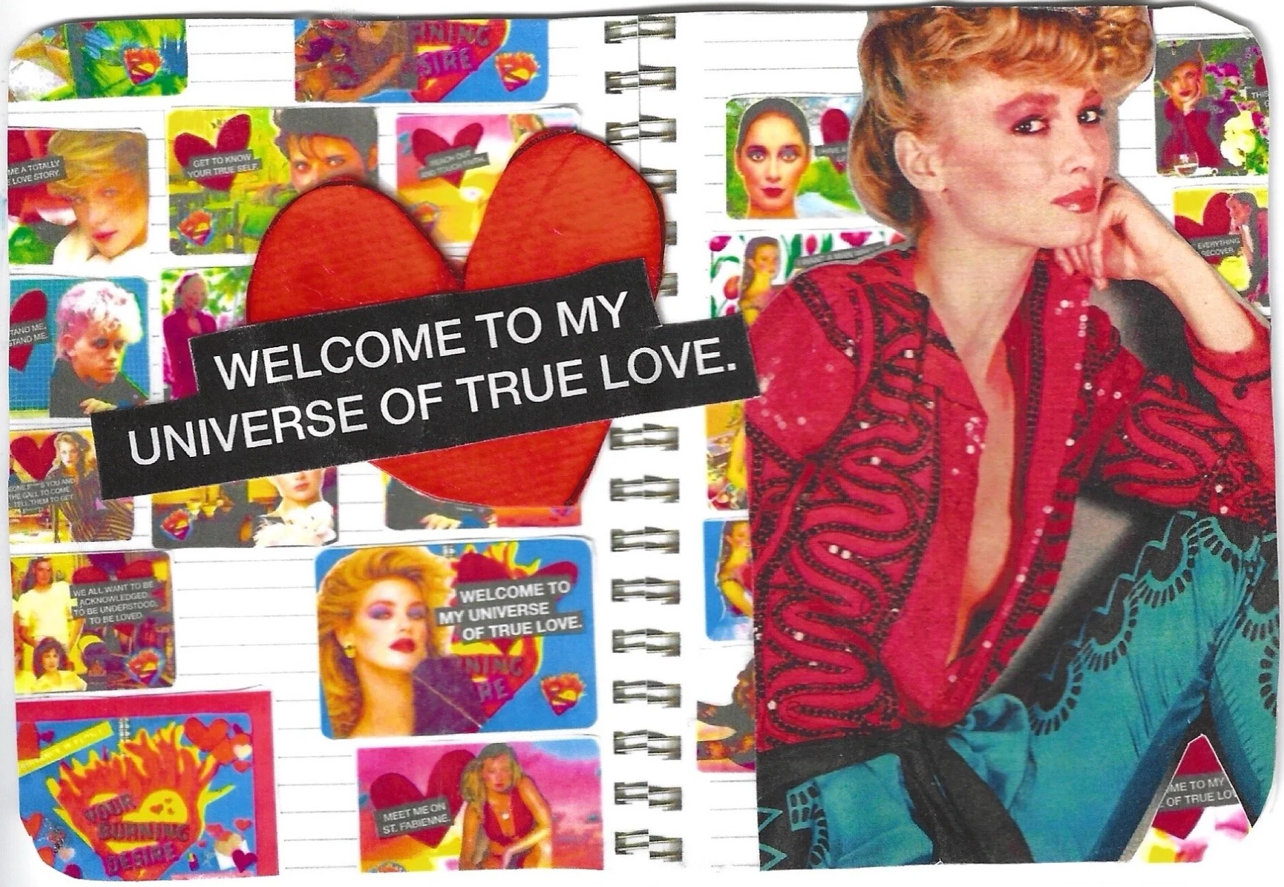 WELCOME TO MY UNIVERSE OF TRUE LOVE POSTCARD JOURNAL.jpeg