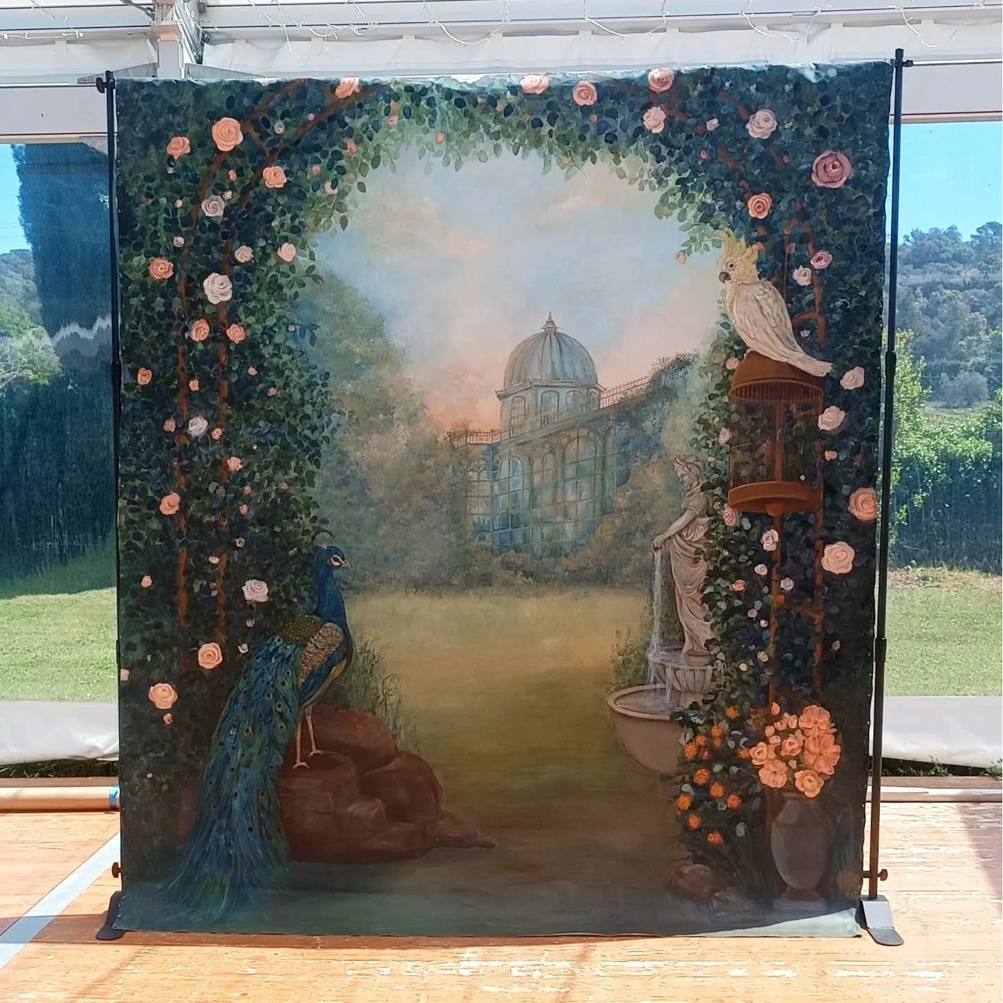 🧭 "Amalfi"

Voici quelques photos de l&rsquo;installation de ce d&eacute;cor photo, imagin&eacute; pour accompagner le photomaton du mariage et offrir de beaux souvenirs &agrave; tous les invit&eacute;s.

Je suis tr&egrave;s heureuse d&rsq