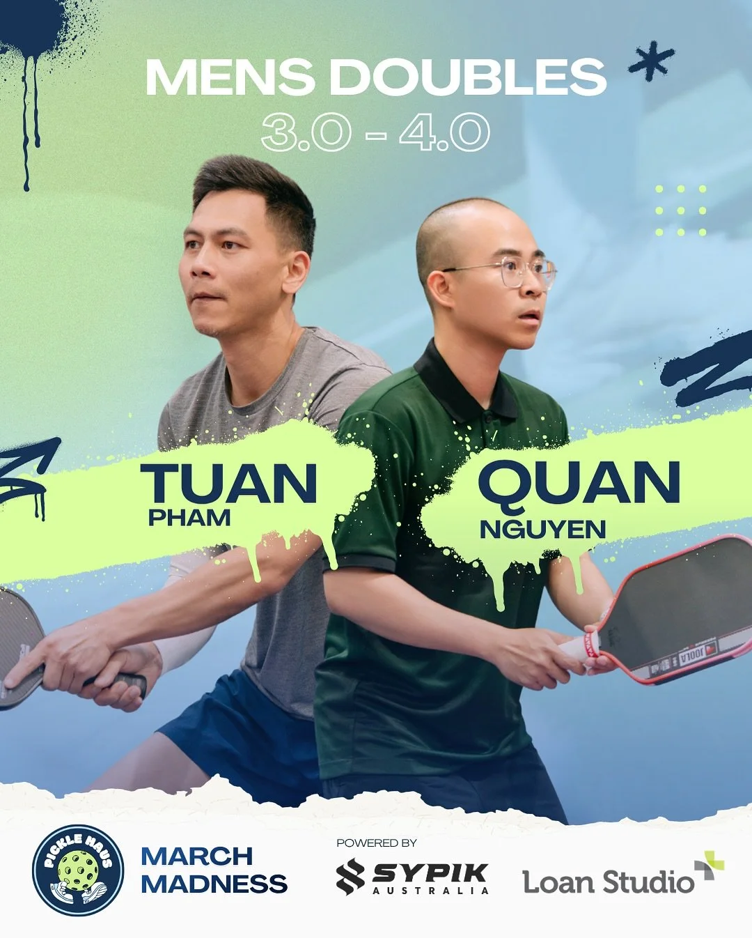 March Madness lineup is pure fireee🔥🔥🔥 and we&rsquo;re sooo excited for our Men &amp; Mixed 3.-4. doubles next Sunday💥
Big rallies, big vibes, and big wins incoming 🏆 

#PickleballMelbourne #MelbournePickleball #InnerWestMelbourne #PickleHaus #P