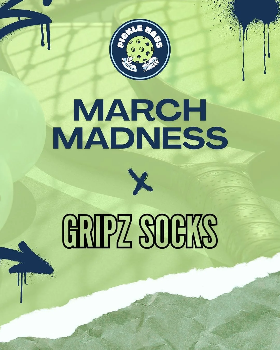 Welcome our latest tournament partner, Gripz Socks 🔥
Why we rate them:
&bull; Maximum grip on court for sharper movement and control &bull; Antibacterial fibres to keep you fresh on court &bull; Built for high intensity play, trusted by pros

Catch 