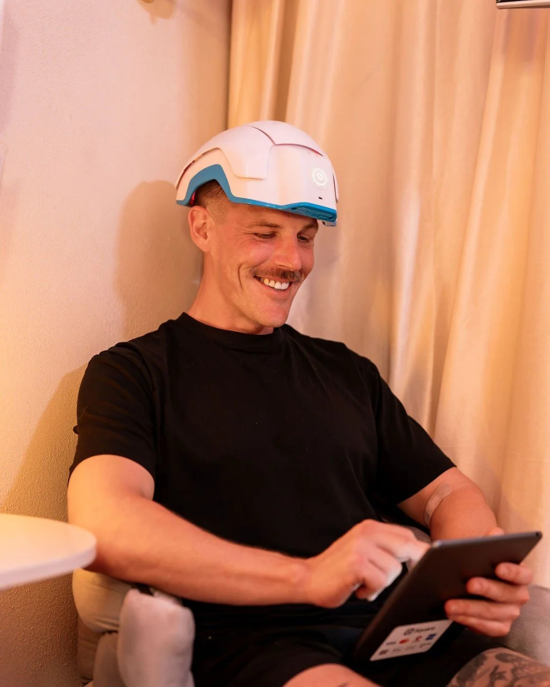 Hair restoration is about consistency &mdash; not just appointments.

Our recovery room features low-level light therapy (LLLT), used to support scalp comfort and create an optimal environment for ongoing hair care as part of a cosmetic hair restorat