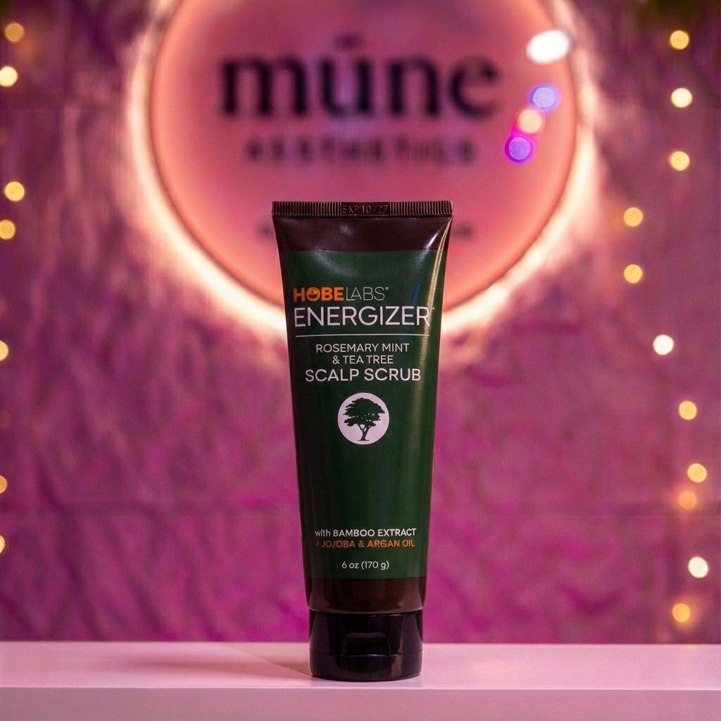 Hobe Labs Energizer™ Scalp Scrub – Rosemary Mint & Tea Tree