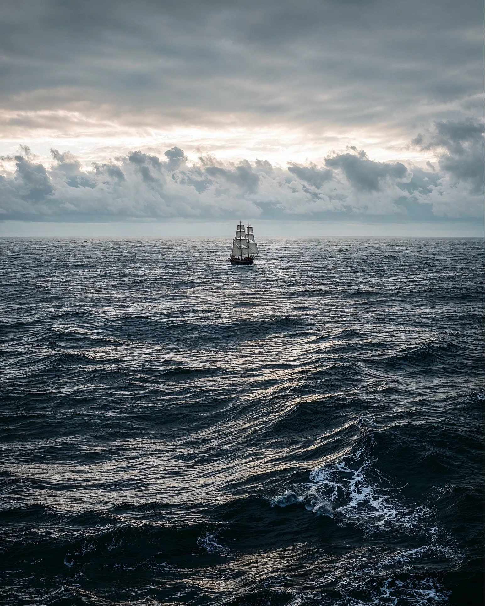 Choosing to drift will get us somewhere, but we won’t know where that is and we likely won’t be happy with it.
Instead we are called to set our course and sails toward the purpose God gives us, even when we know nothing of the lands we ar