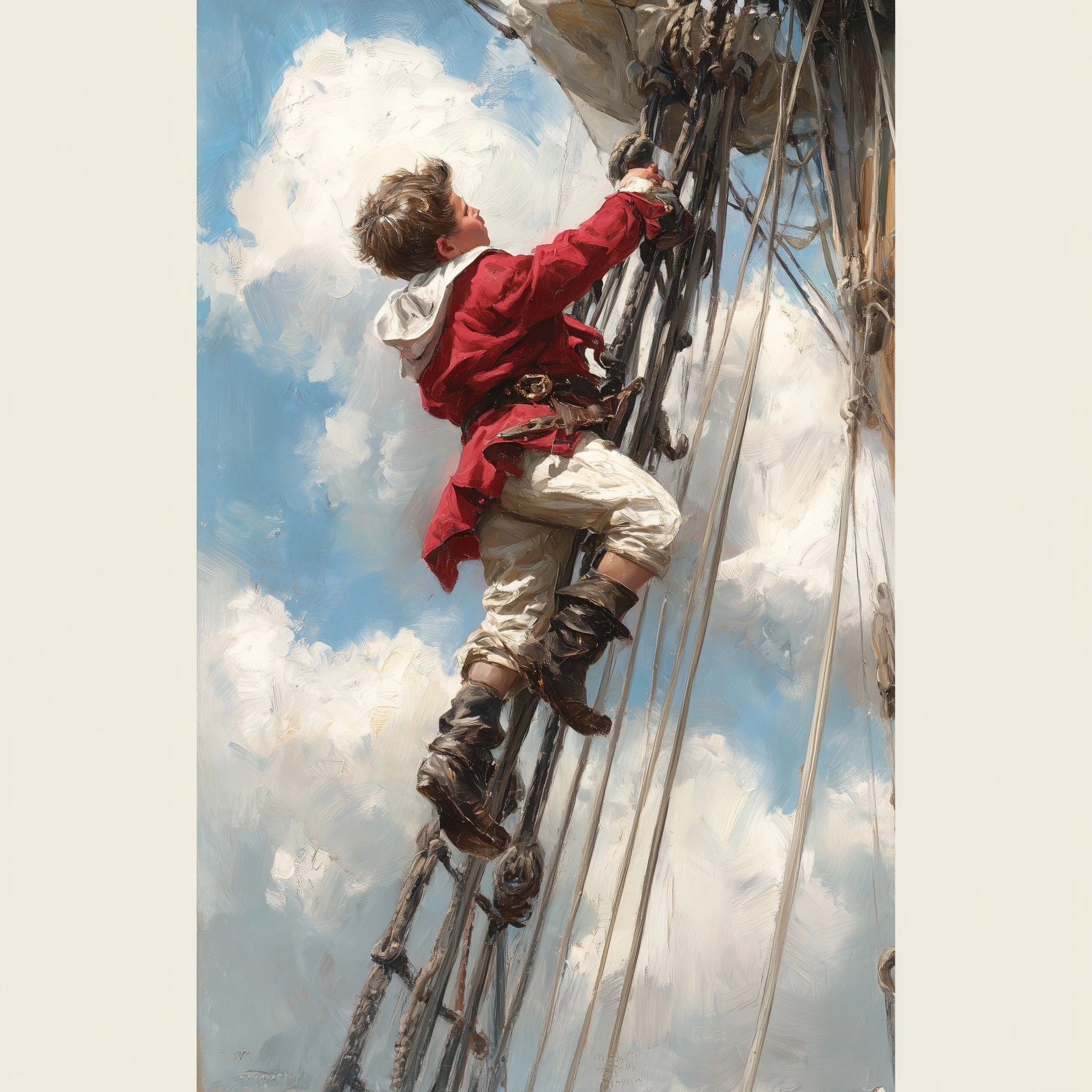 In honor of another word for the year&mdash;Balance&mdash;I included a rendering of a favorite character, Carson. He only gets a little time in this book (spoiler alert: the next book is all about him and a rag-tag young crew).

Carson is at home any