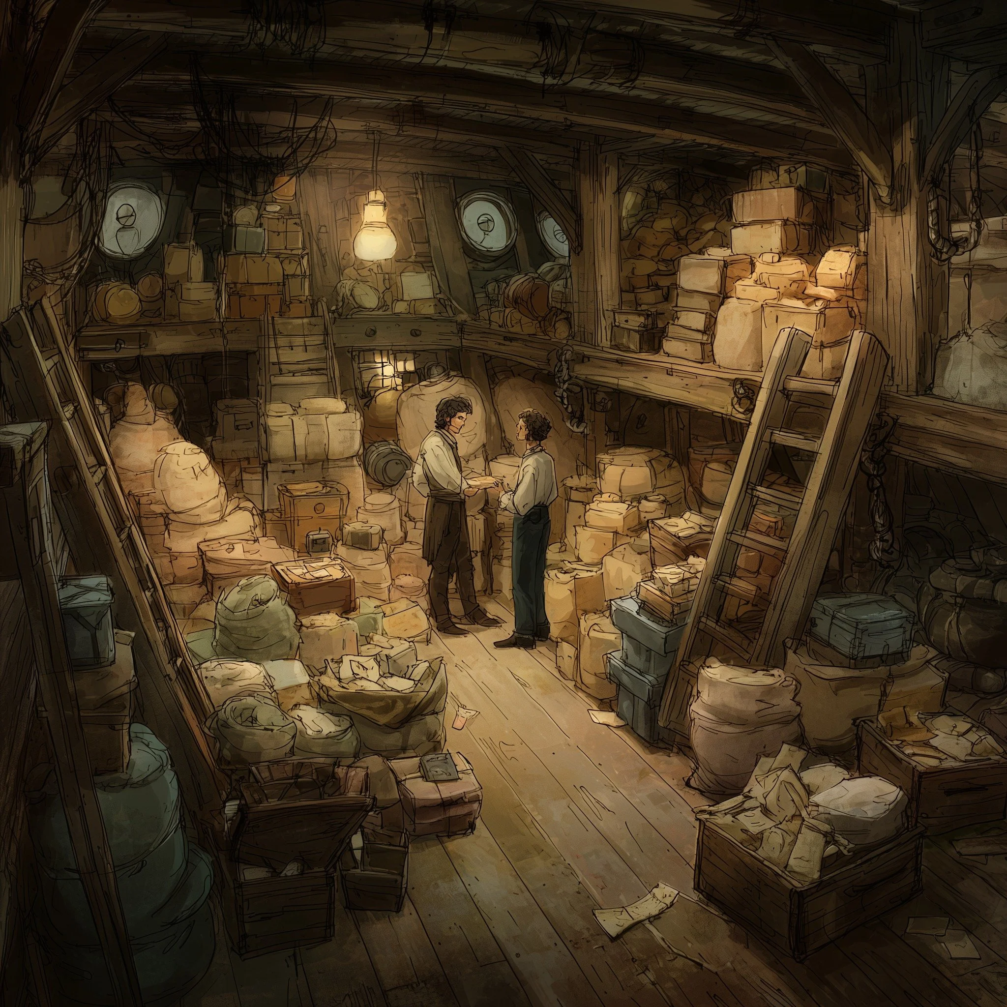 What&rsquo;s something you&rsquo;re carrying that may not belong on the ship anymore?