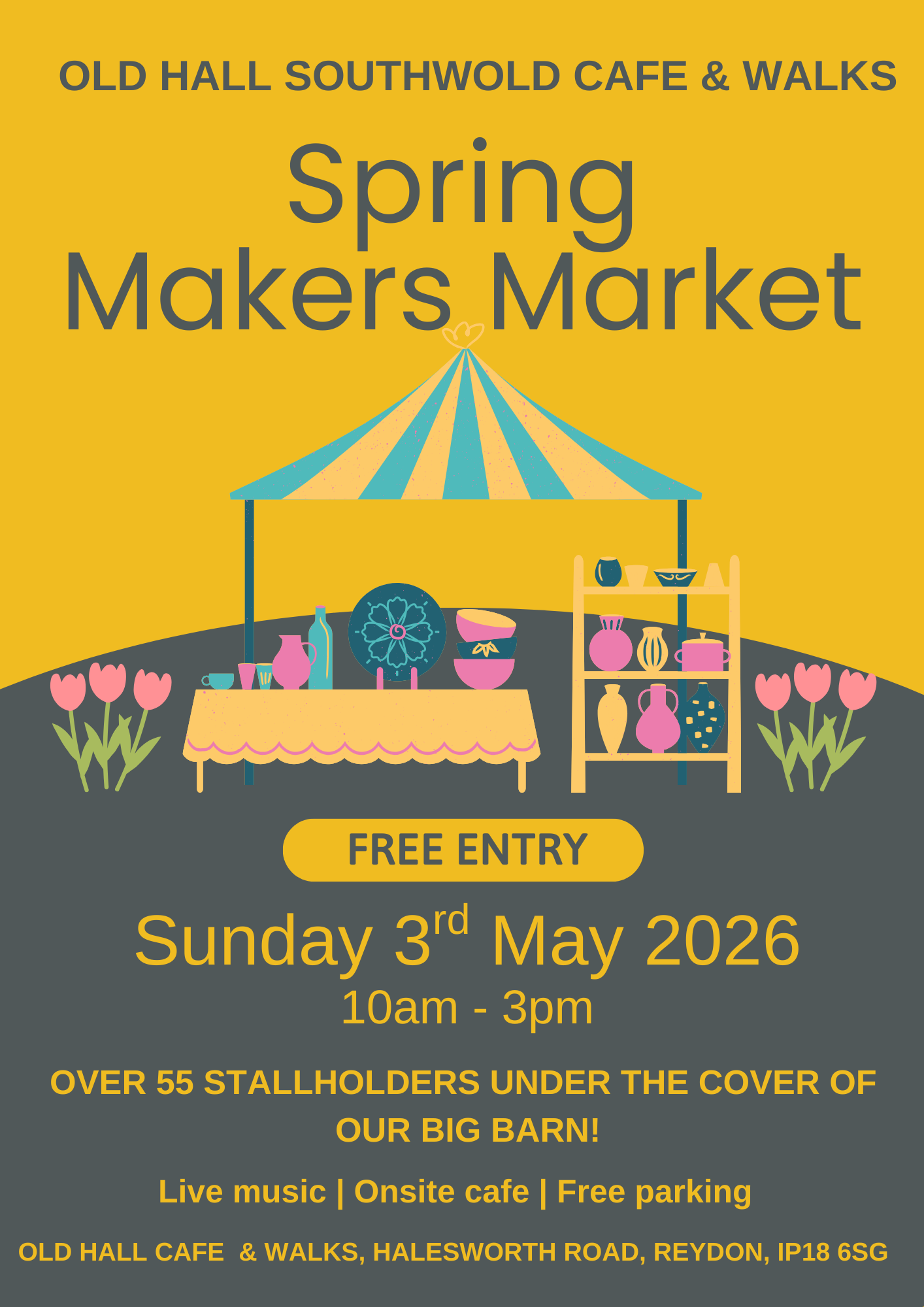 Old Hall Cafe &amp; Walks Spring Market