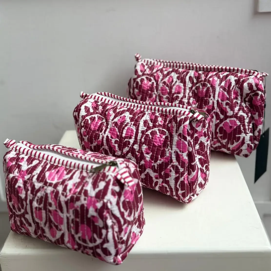CORAL Burgundy pink washbag.webp