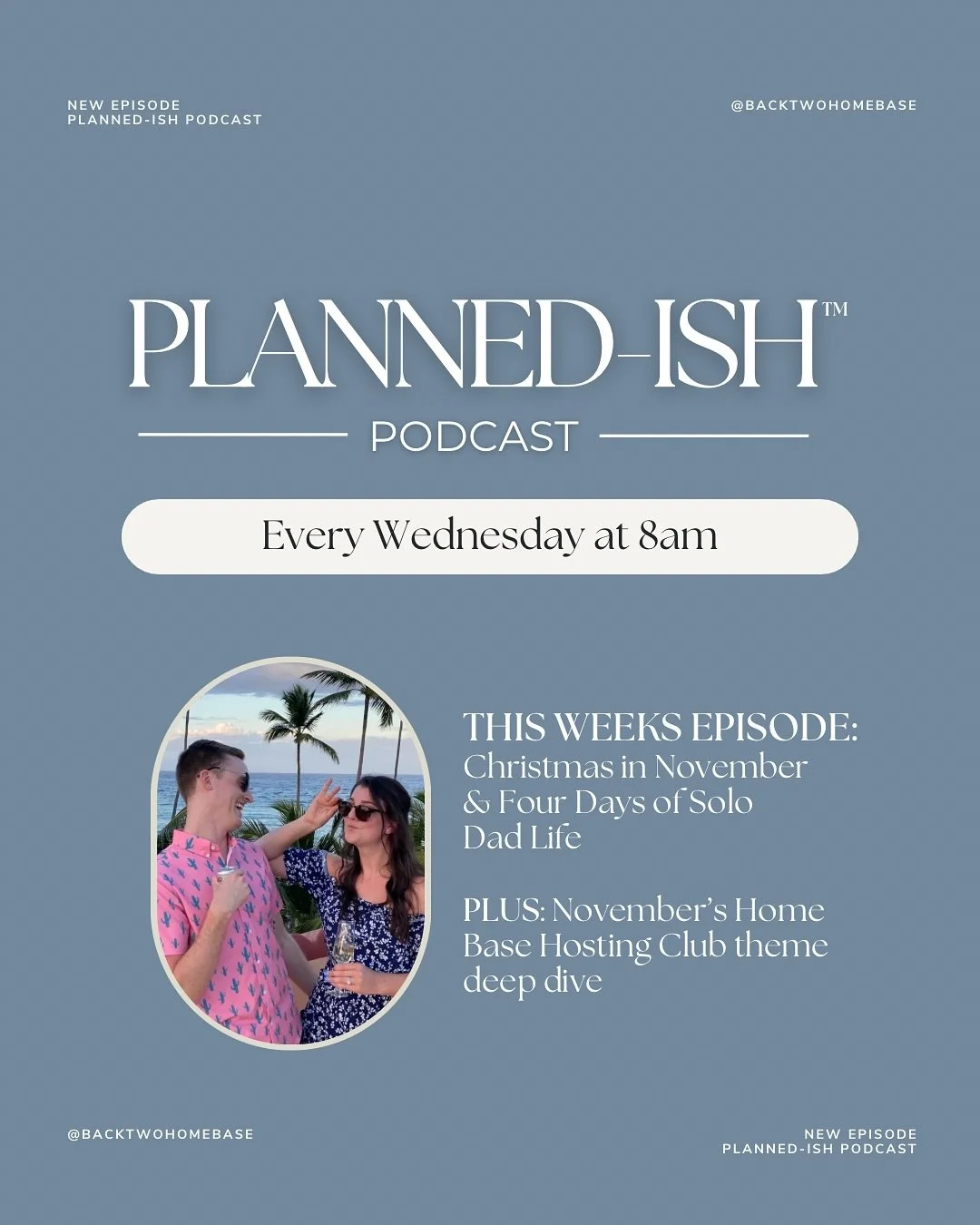 This week on Planned-ish, we&rsquo;re back after a very on-brand three-week break &mdash; two tired parents, one chaotic schedule, and Christmas decor already up before the turkey&rsquo;s even in the oven. 🎄🦃

We&rsquo;re talking why &ldquo;waiting