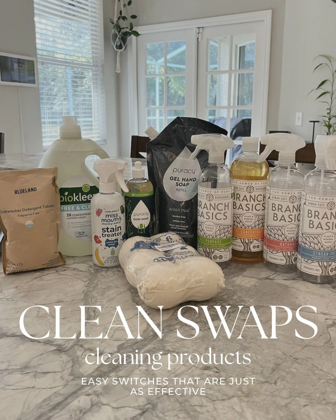 I&rsquo;m not doing a full non-toxic 180 overnight&hellip; but I am getting way more mindful about what we&rsquo;re using in our home 👀🧼

Over the holiday break I researched some of the long-term effects of everyday cleaning products and let&rsquo;