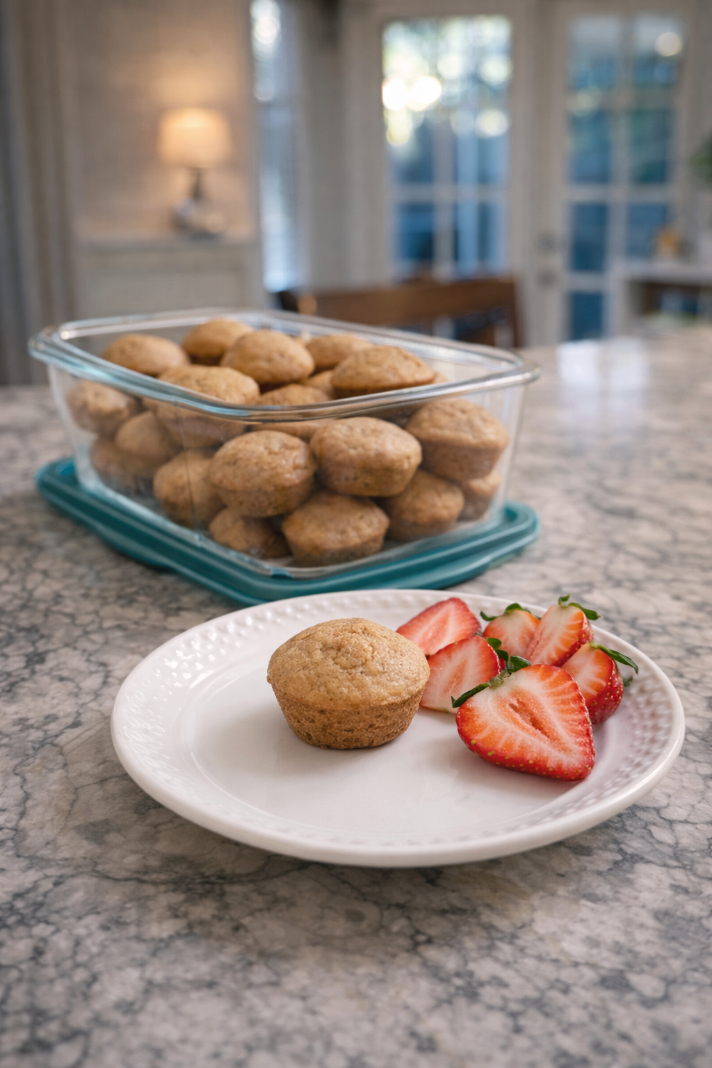 Applesauce Cinnamon Yogurt Muffins