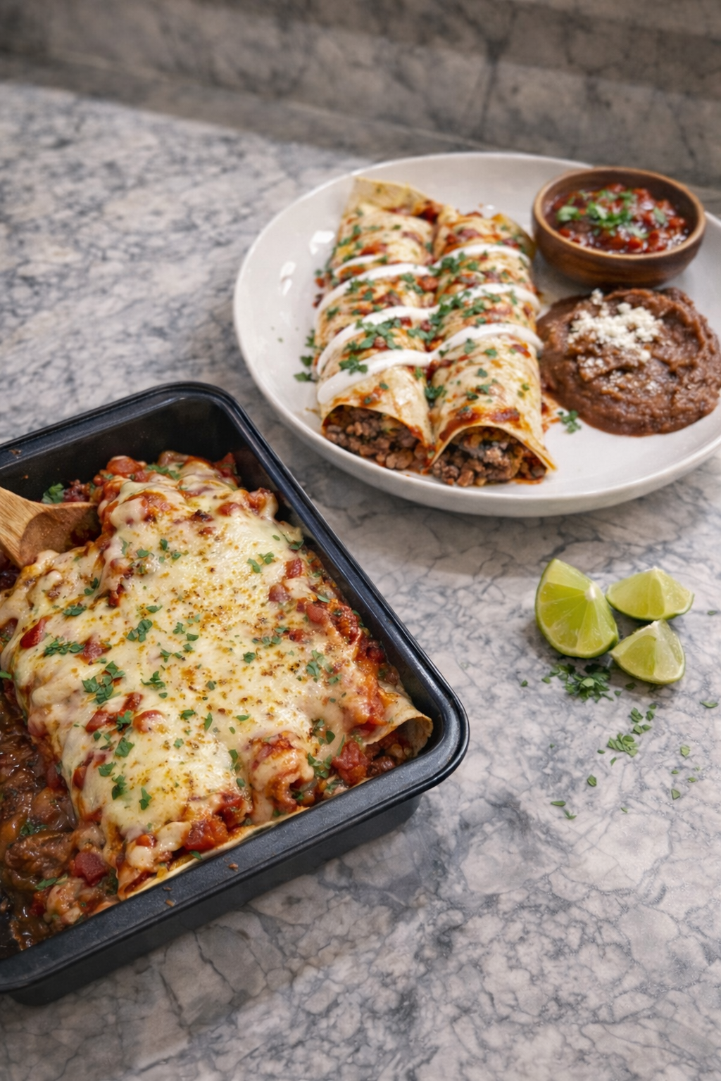 Turkey Enchiladas