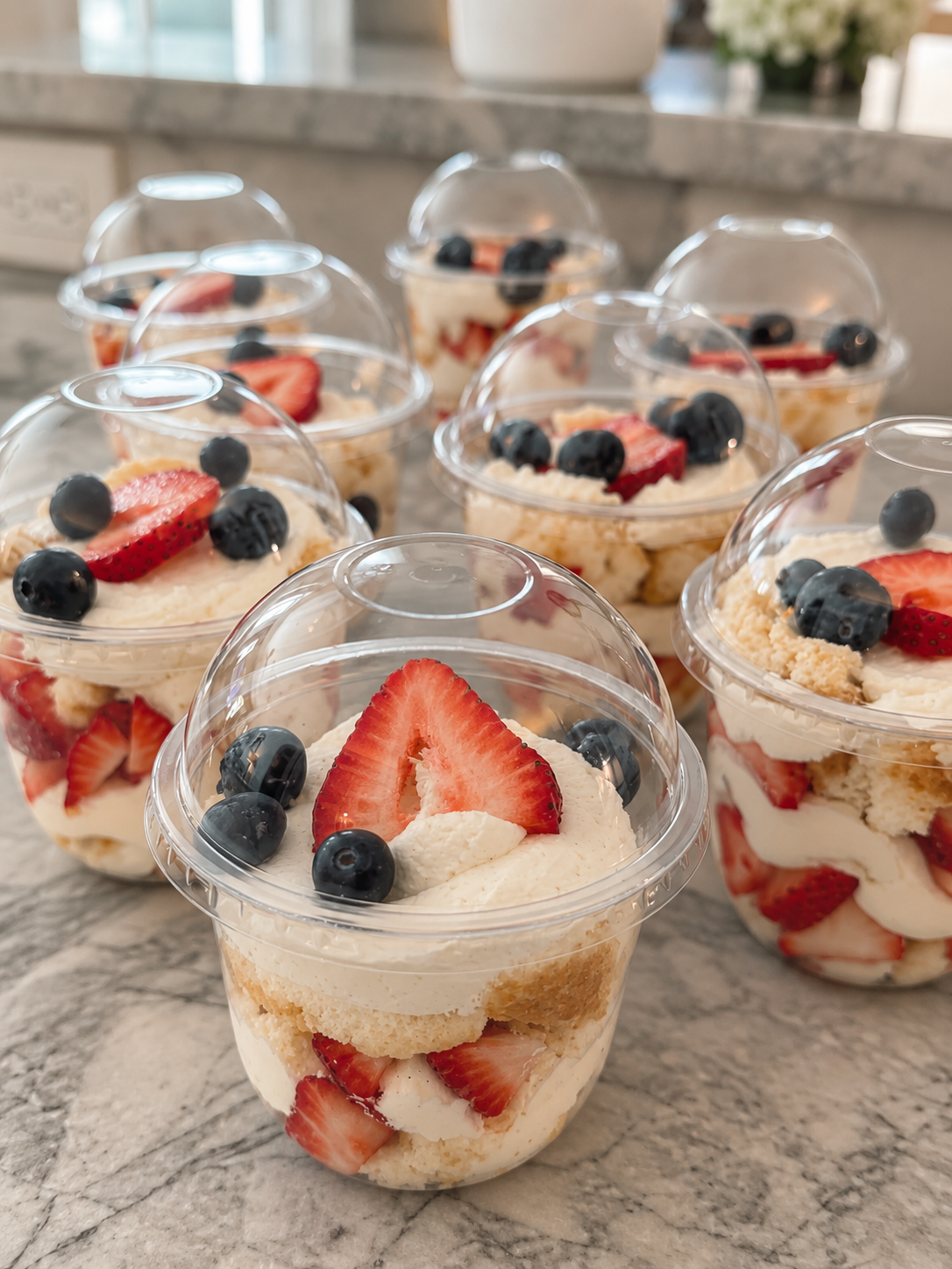 Strawberry Shortcake Cups