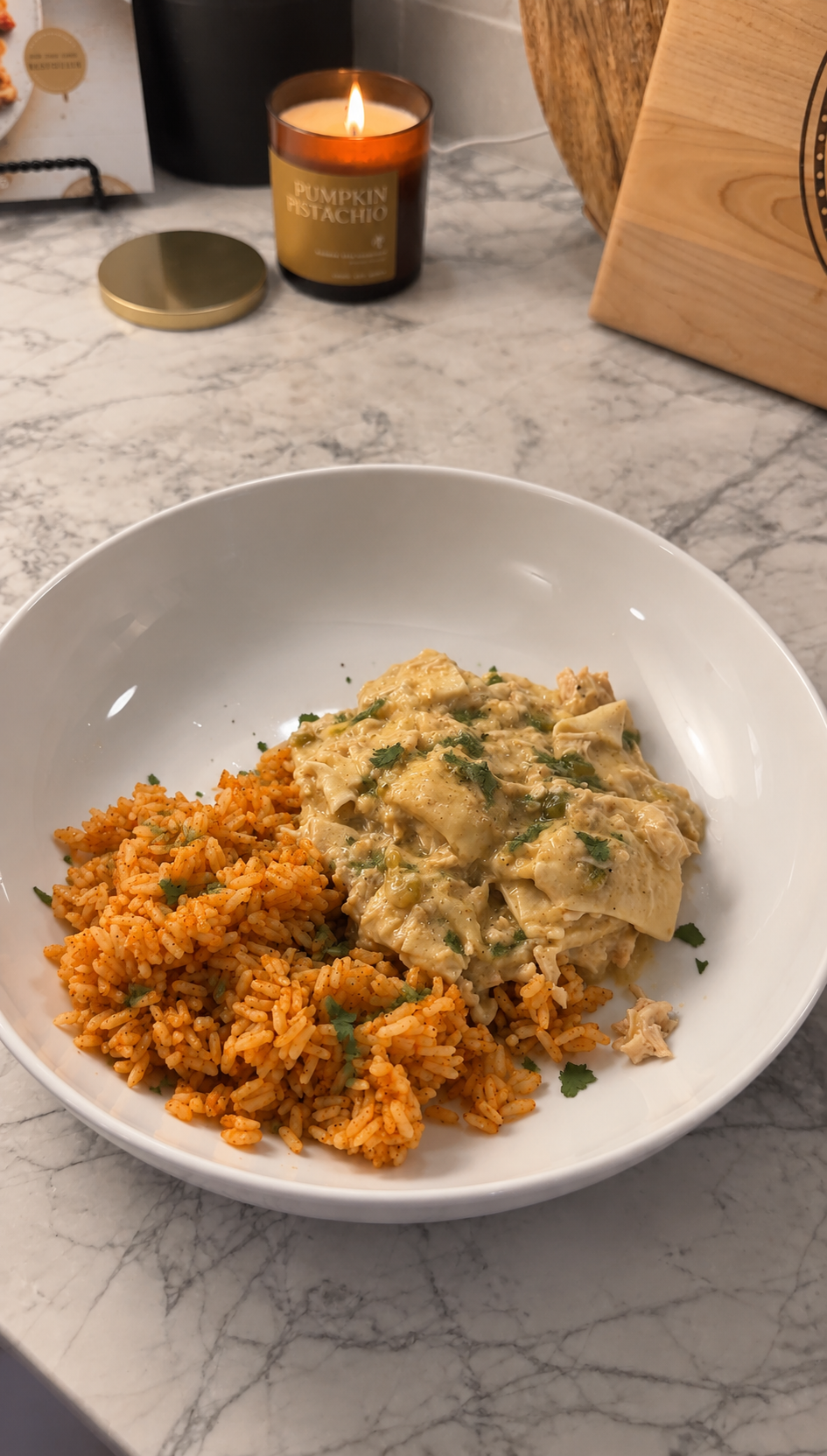 Crockpot Chicken Enchiladas