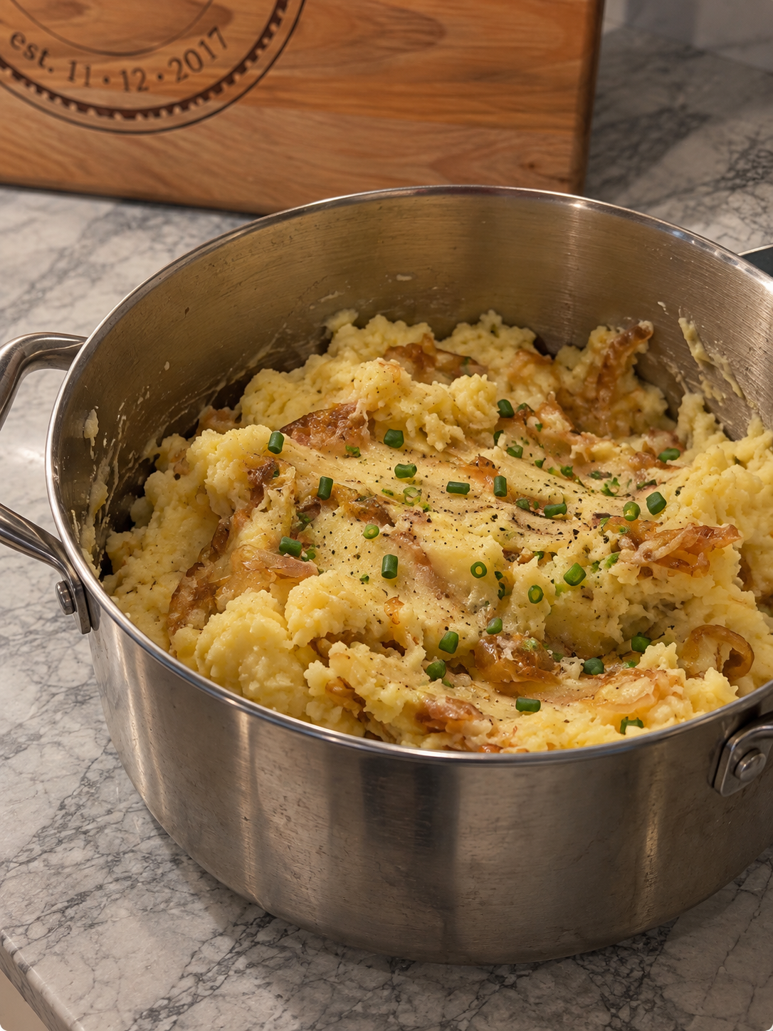 Caramelized Onion Mashed Potatoes