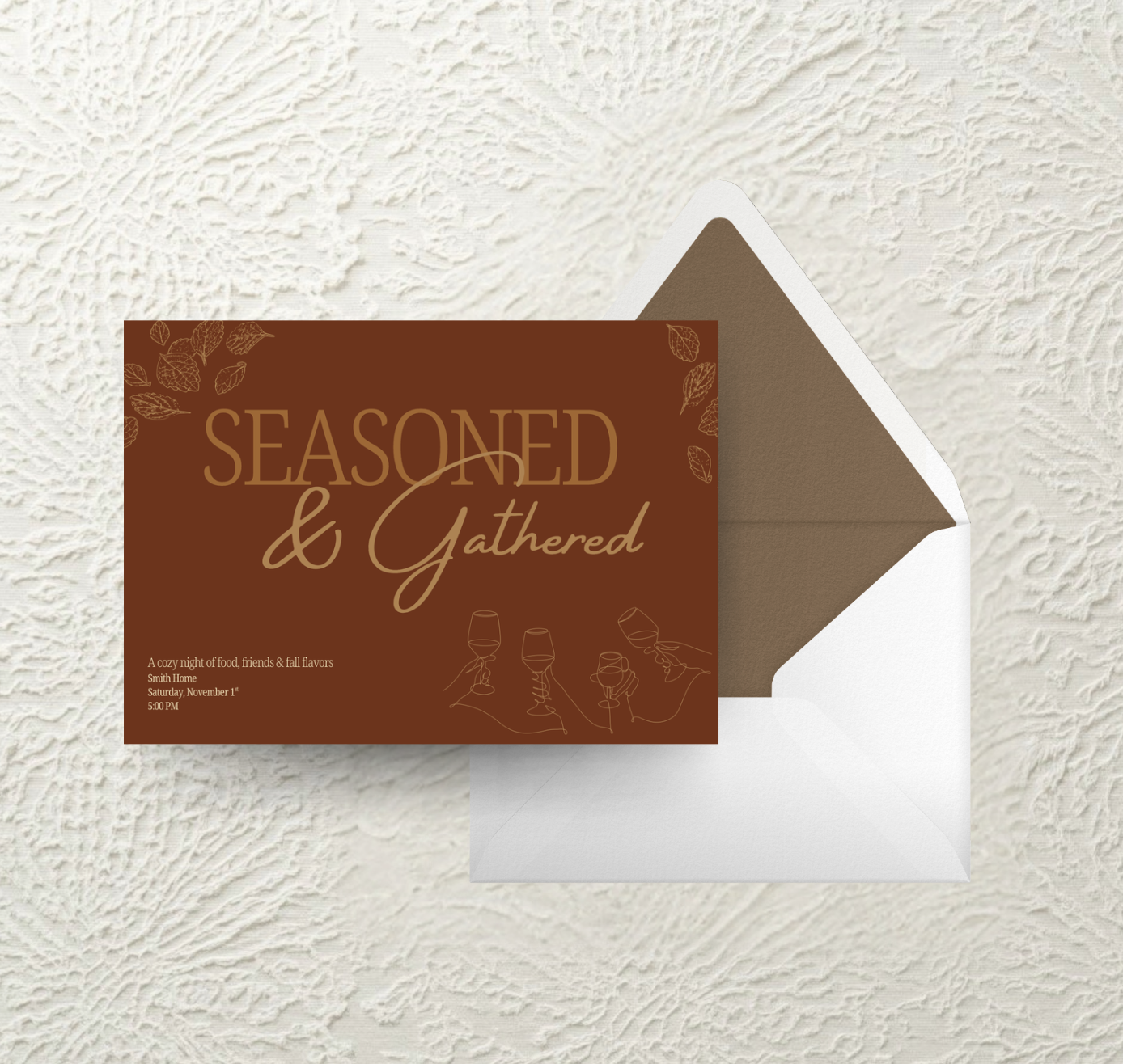 Seasoned & Gathered Invitation