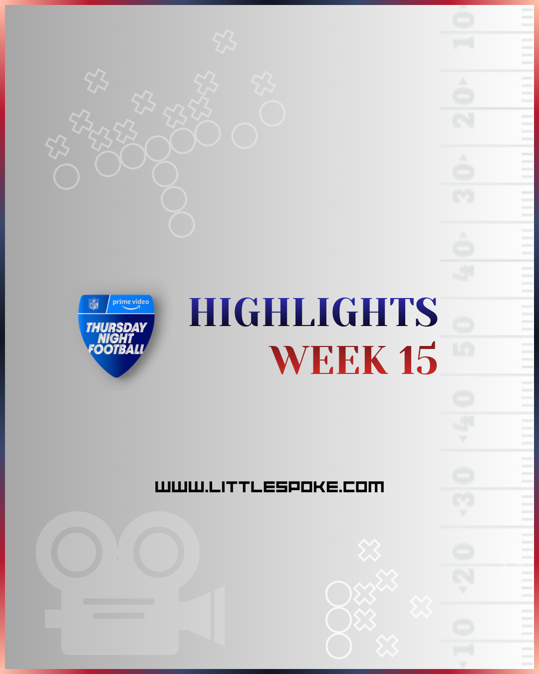 WEEK 15 2025 GIOVEDI’ 11/12