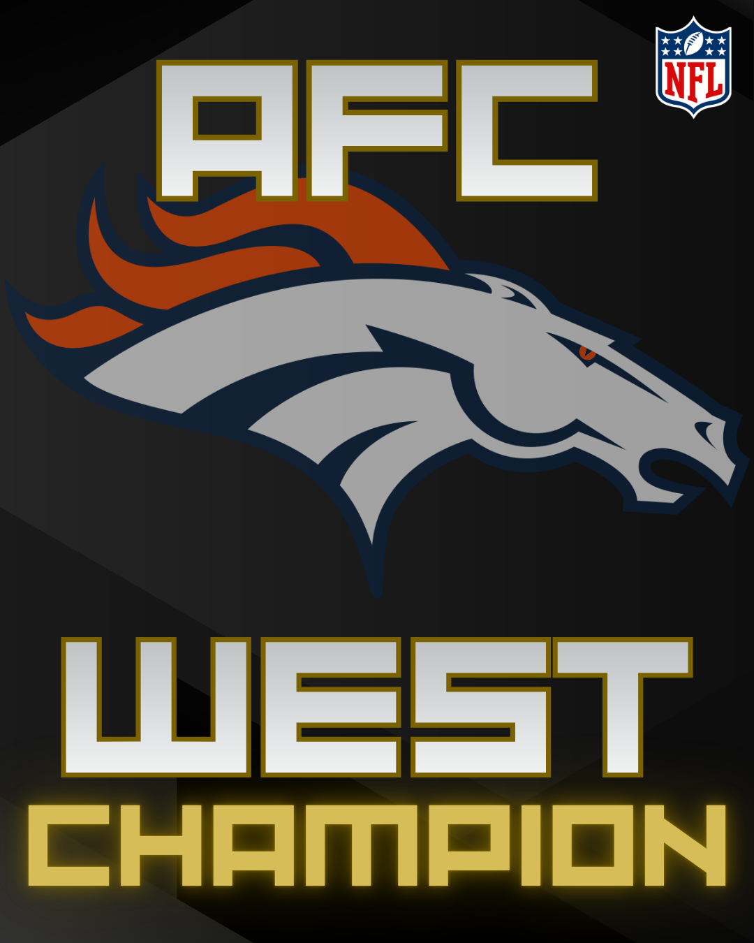 AFC WEST CHAMPION 2025