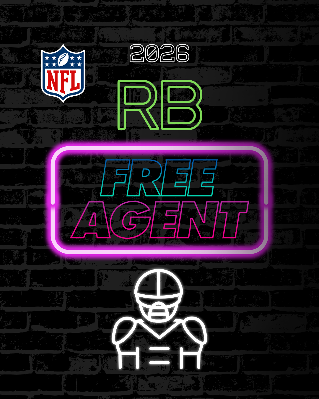 RB FREE AGENT 2026