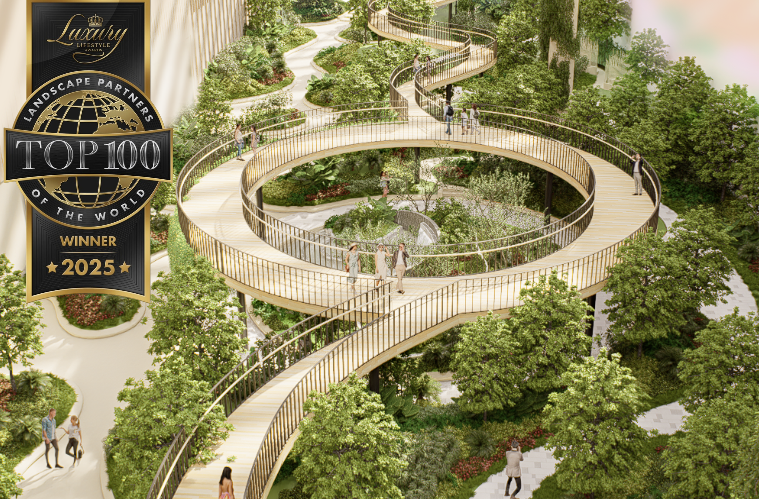 Recognized as one of the World’s Top 100 Landscape Partners for 2025 by Luxury Lifestyle Awards