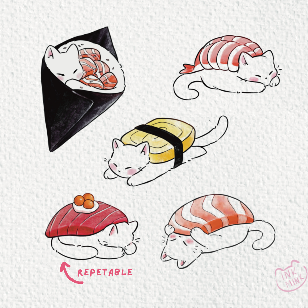 Sushi kitties