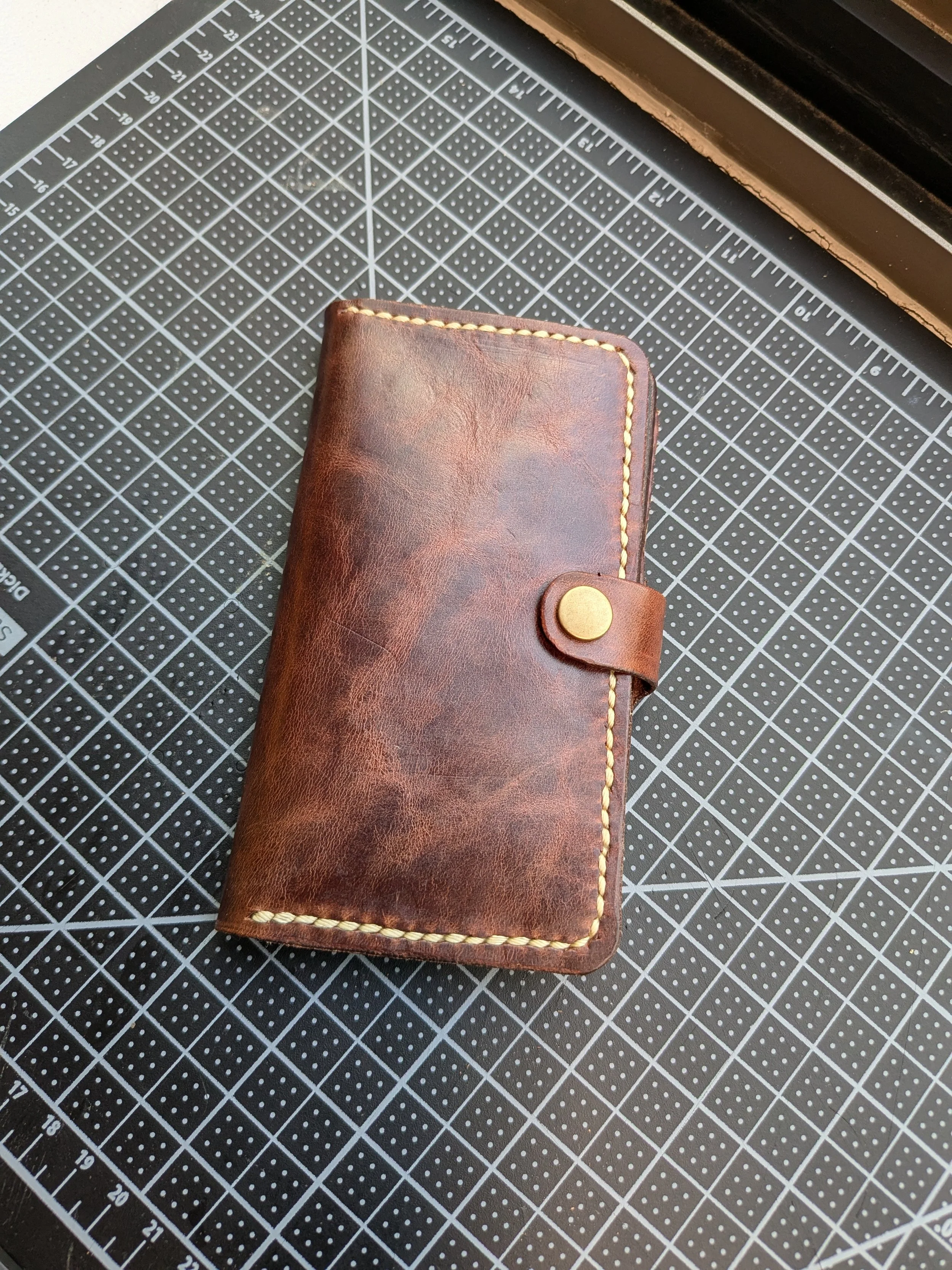Leather Wrapped iPhone Case