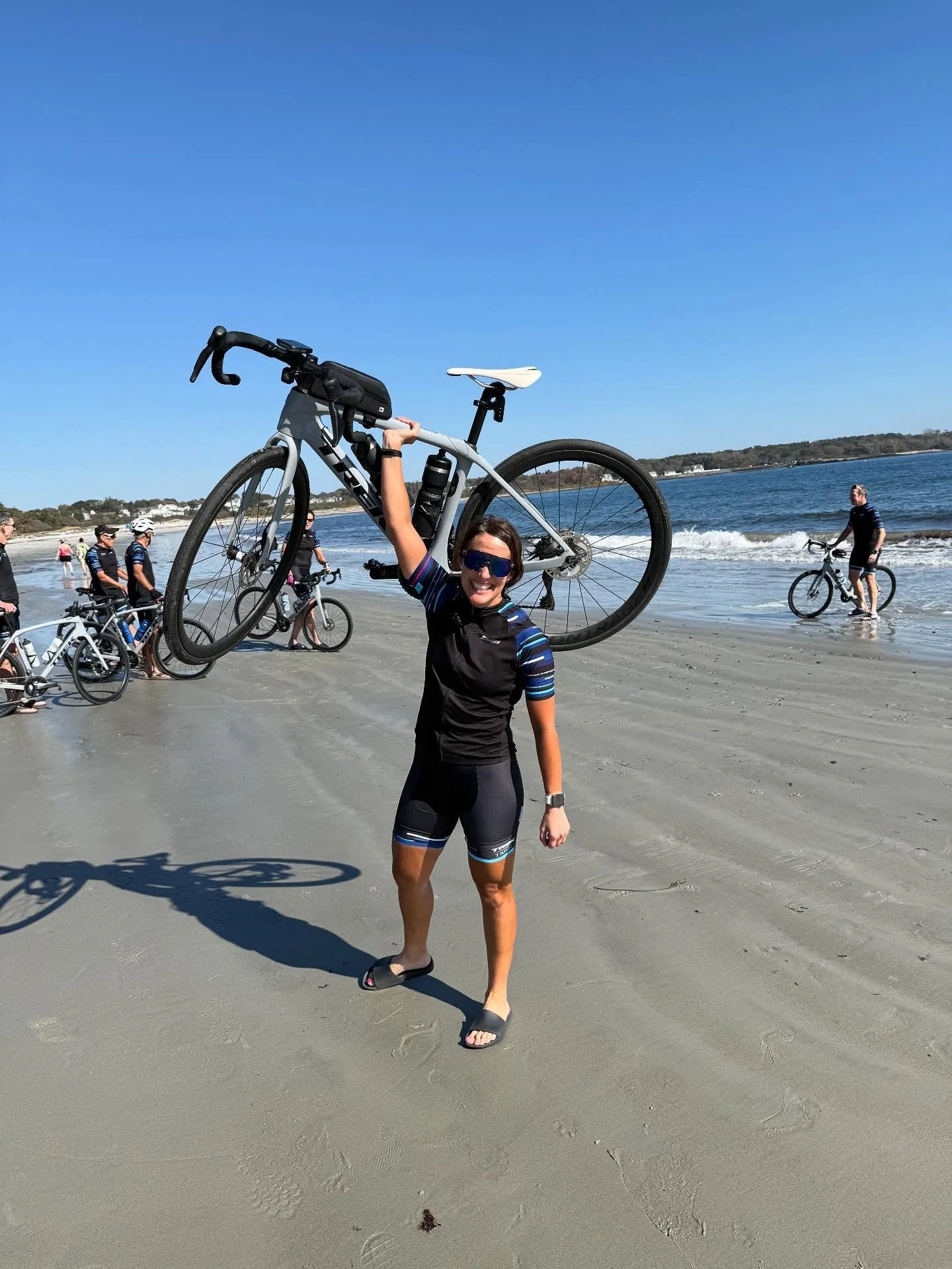 Day 47✅ made it to Portland, ME! Over 3,800 miles of riding! 🚴&zwj;♀️🥳🚴&zwj;♀️🥳