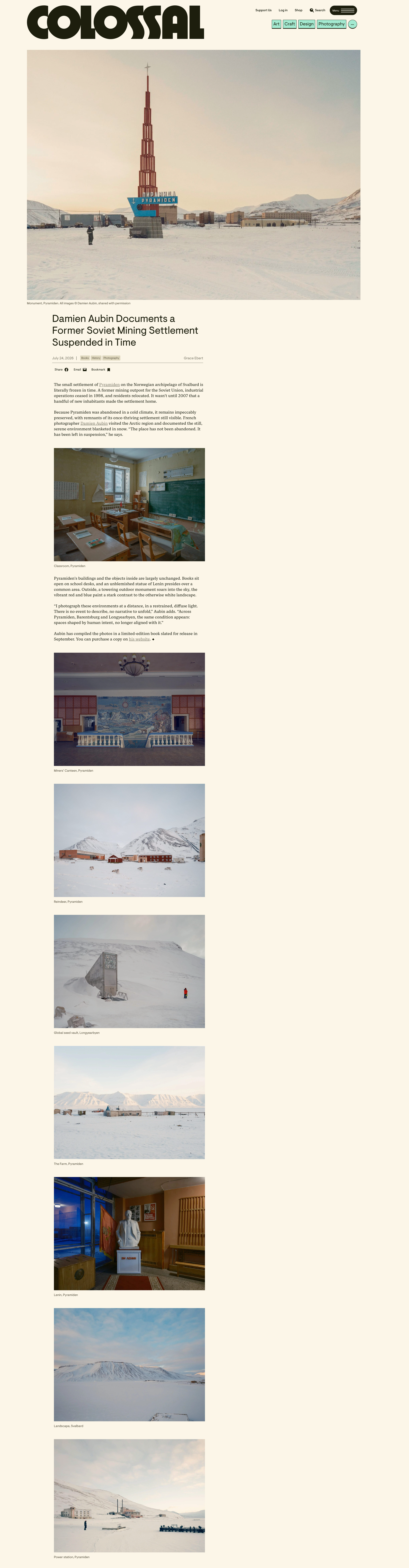 Pyramiden Featured in Colossal