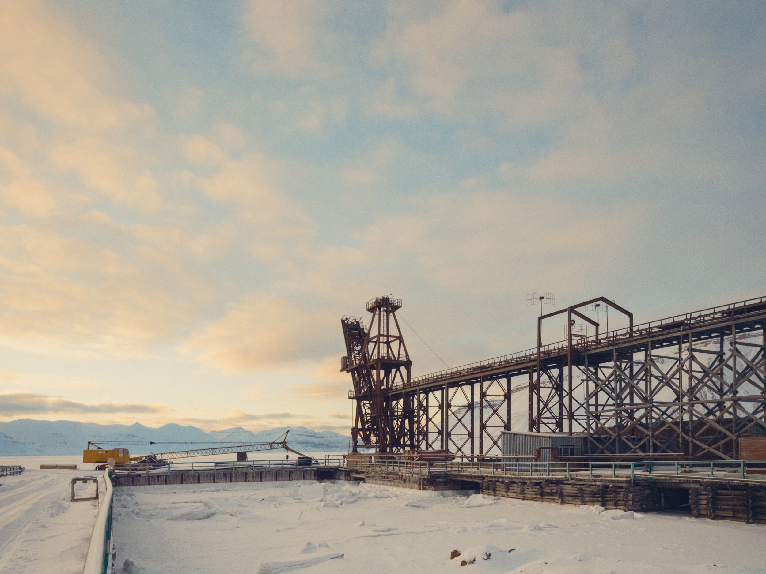 Port Crane, Pyramiden