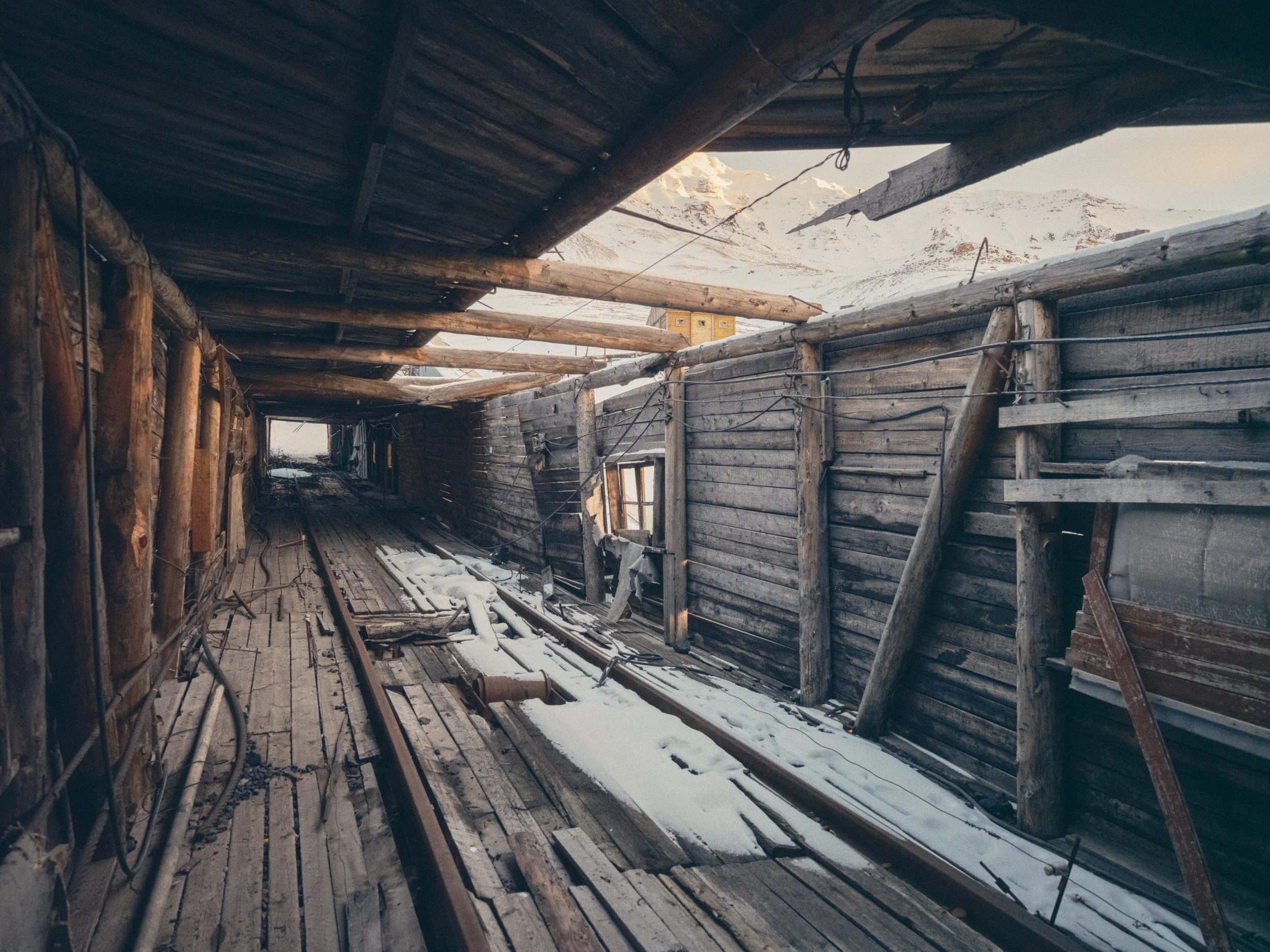 Mine Gallery, Pyramiden