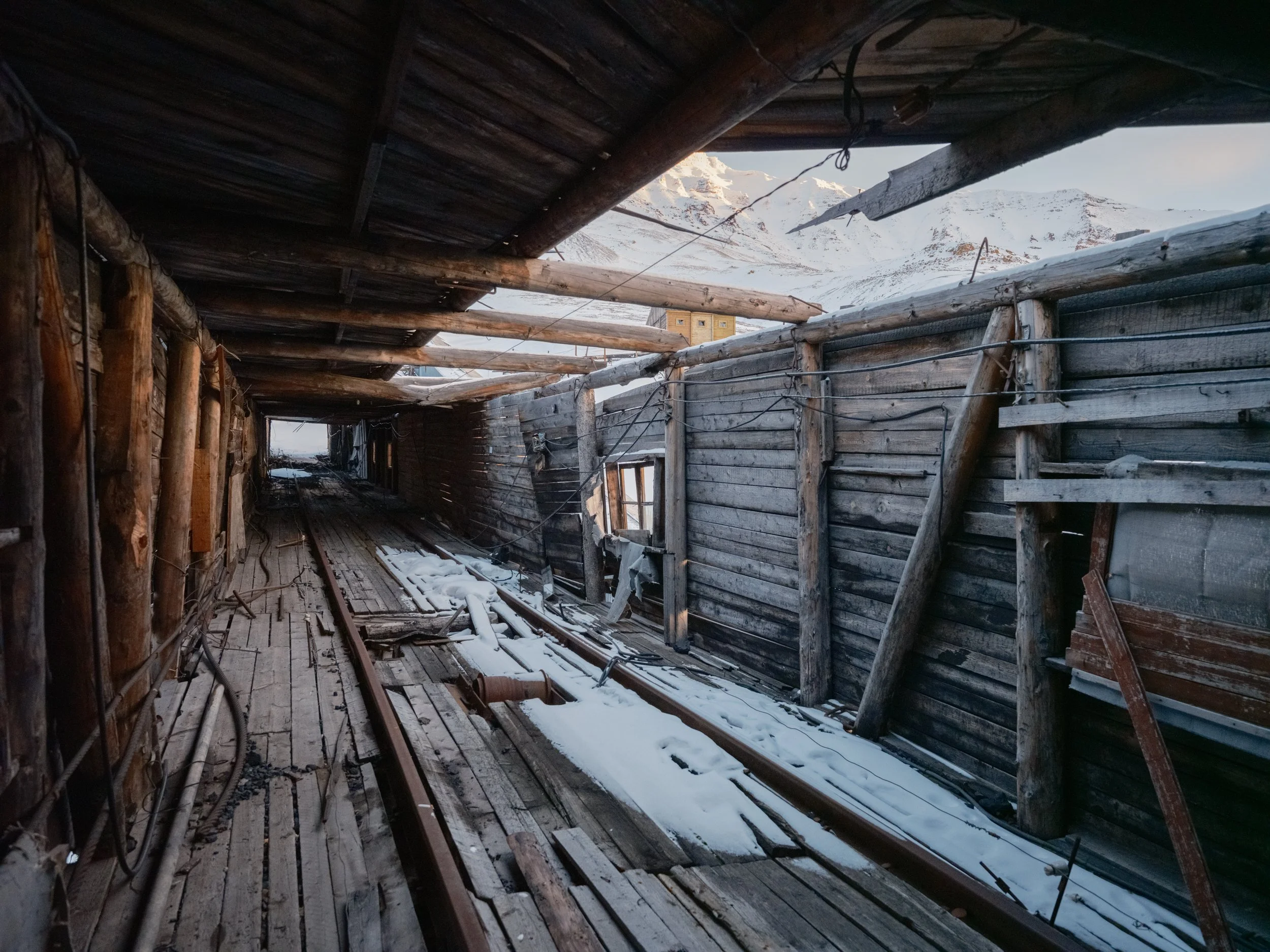 Mine Gallery, Pyramiden