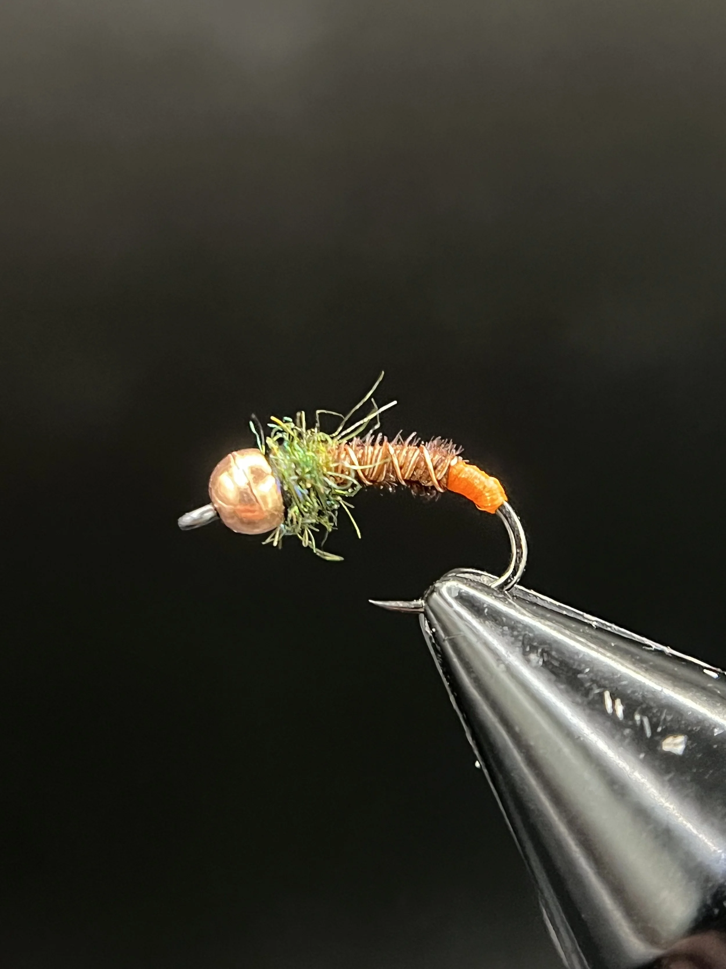 Your finished pheasant tail caddis nymph