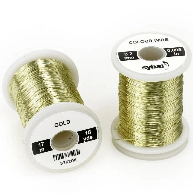 Sybai Round Color Wire - Brassie - 0.2 mm