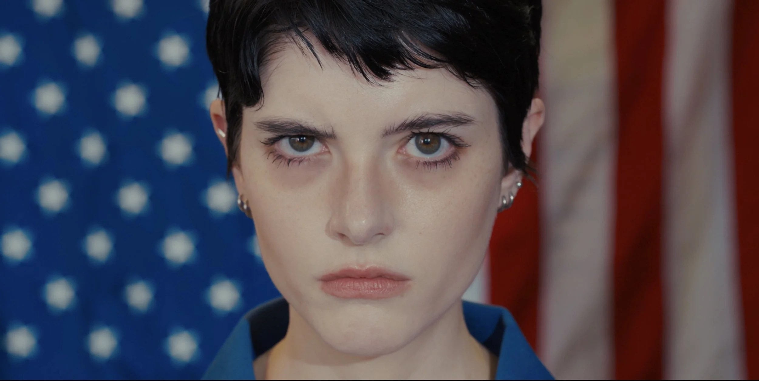 Official Still from Party USA, Ainsley Seiger as "Taylor Prout"