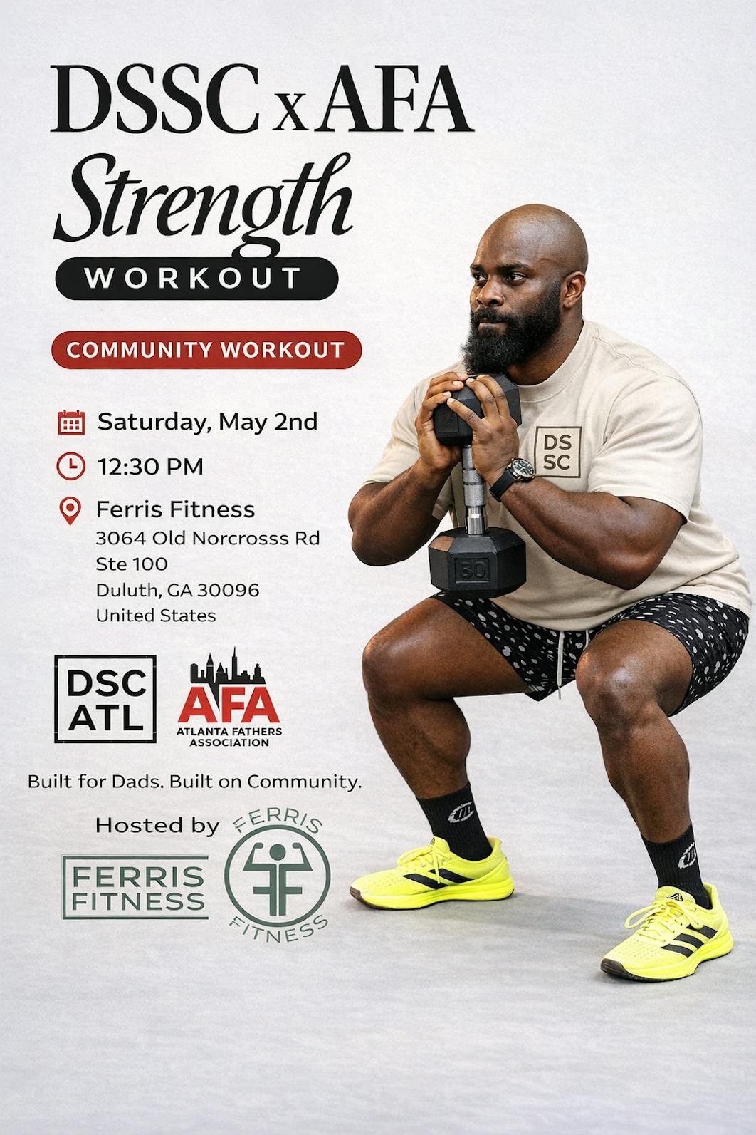 DSSC ATL x AFA Group Strength Workout