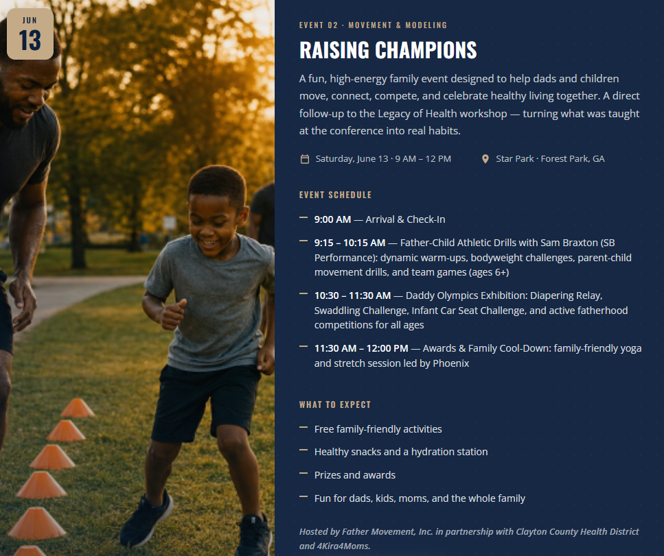 Father Movement Presents: Raising Champions