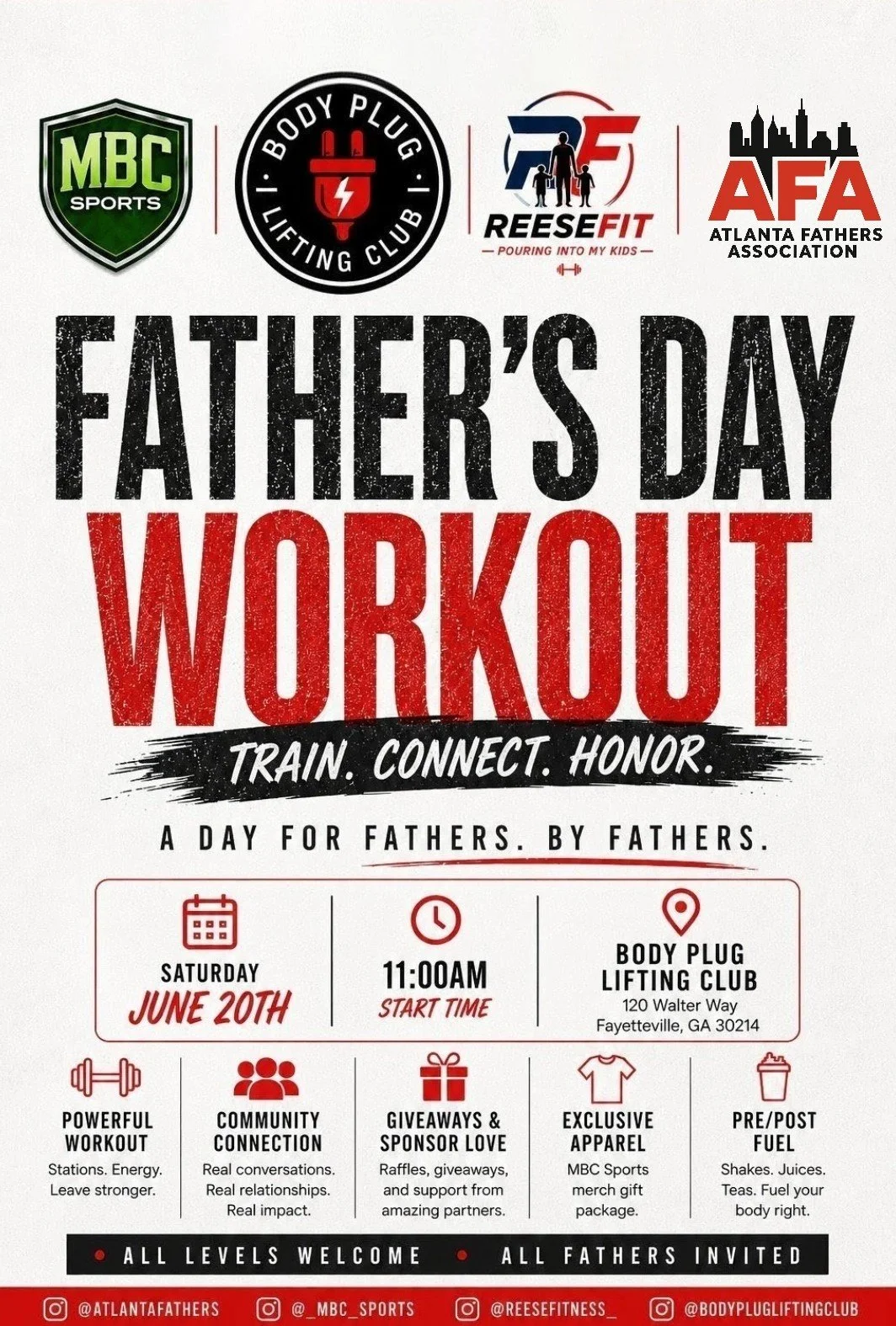 AFA Father’s Day Weekend Workout