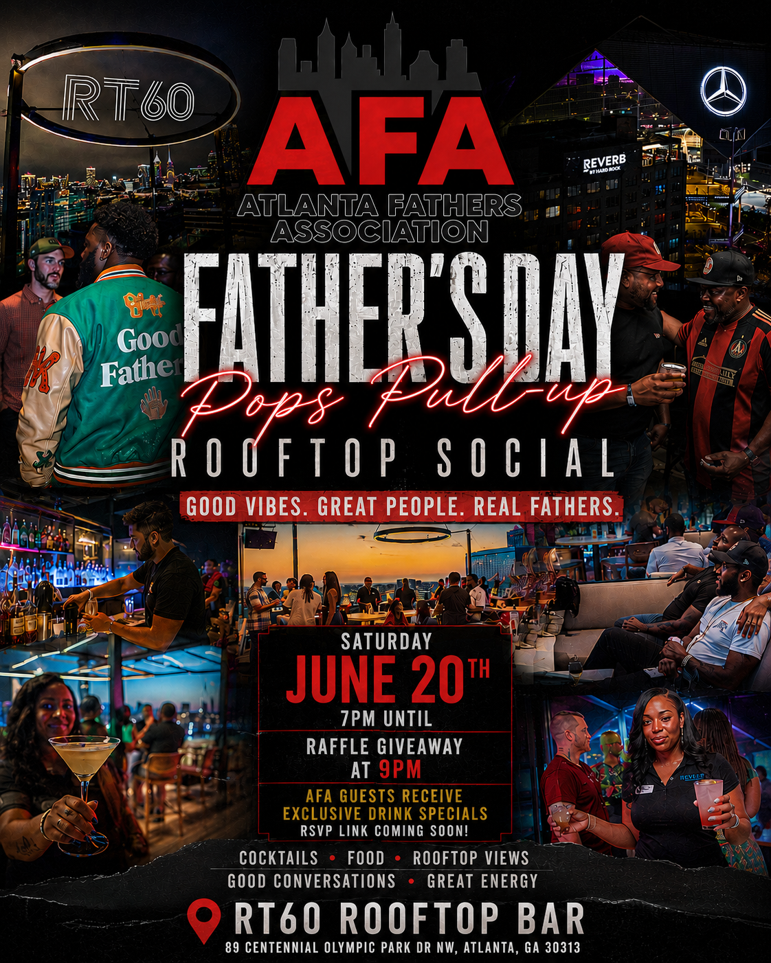 AFA x RT60 ATL Presents: Pops Pull-Up, Father's Day Edition